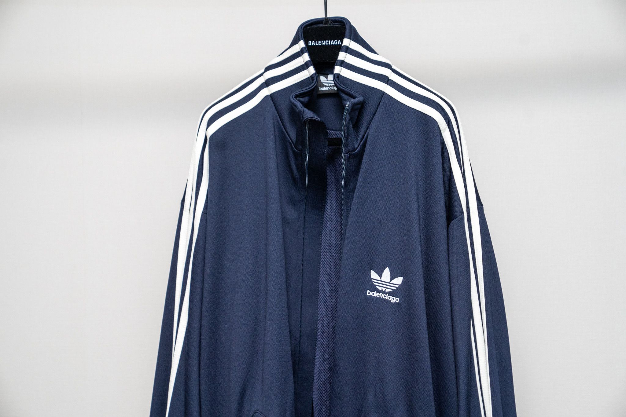 Adidas × Balenciaga 2023SS BALENCIAGA adidas track jacket NAVY size2 Size US M / EU 48-50 / 2 - 11 Thumbnail