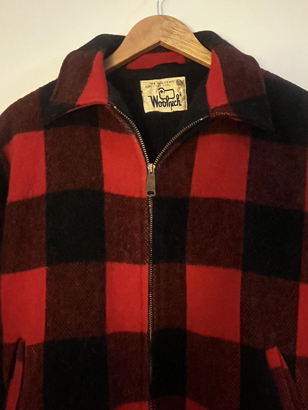 Vintage Vintage Woolrich Tartan Plaid Jacket S Size US S / EU 44-46 / 1 - 3 Thumbnail