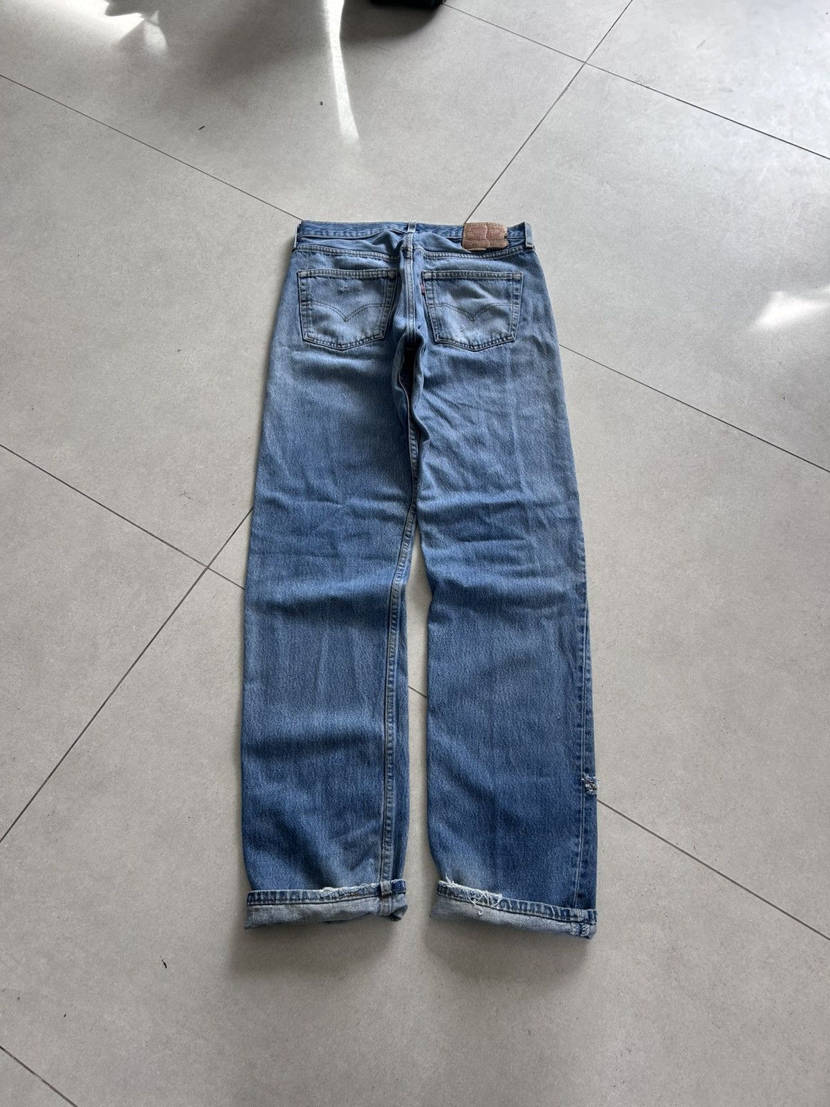 Levi's Vintage Clothing Levi’s Early 80s Light Blue 501 Size US 32 / EU 48 - 2 Thumbnail
