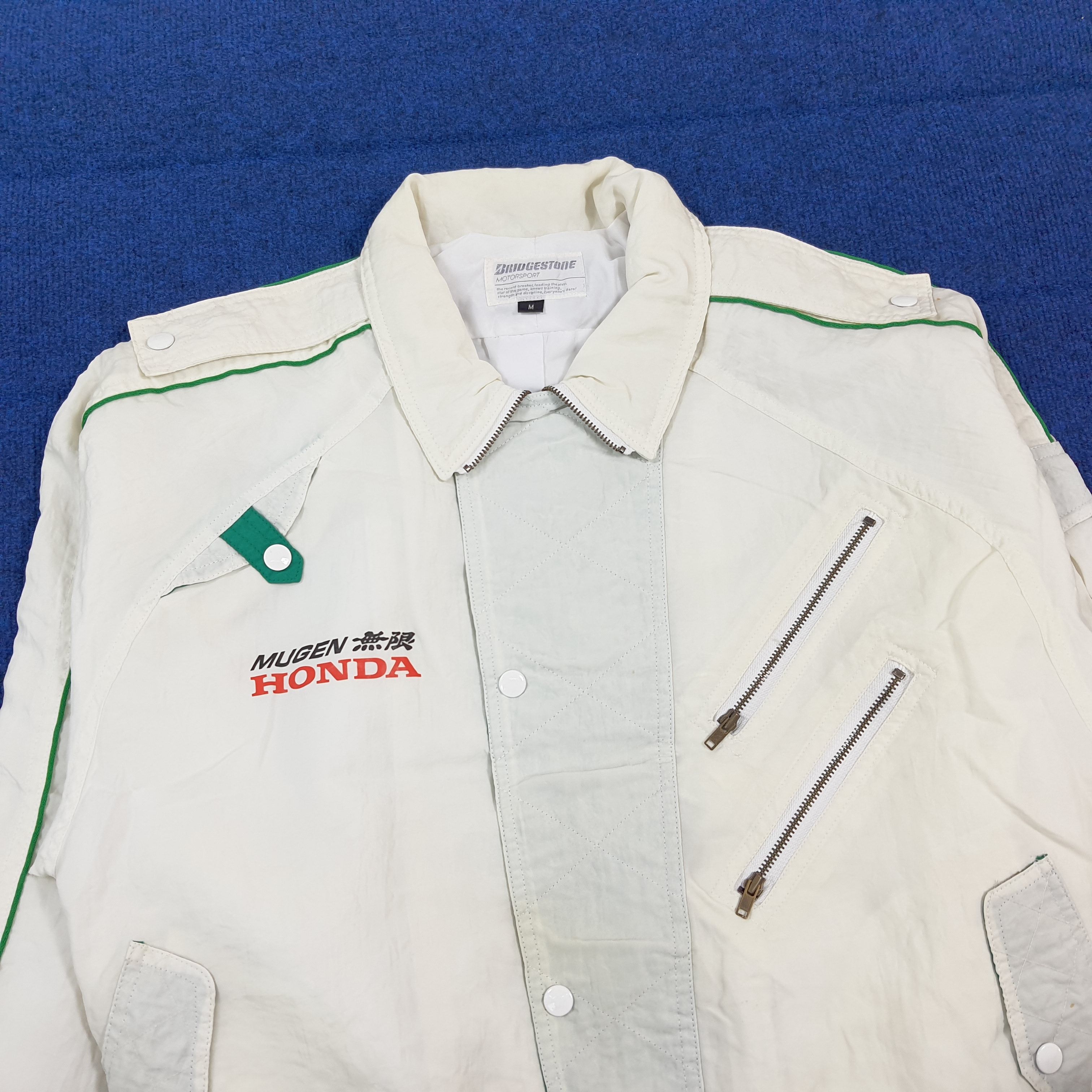 Japanese Brand Vintage Honda Mugen Custom Logo Pit Crew Jacket C300N14 Size US M / EU 48-50 / 2 - 4 Thumbnail