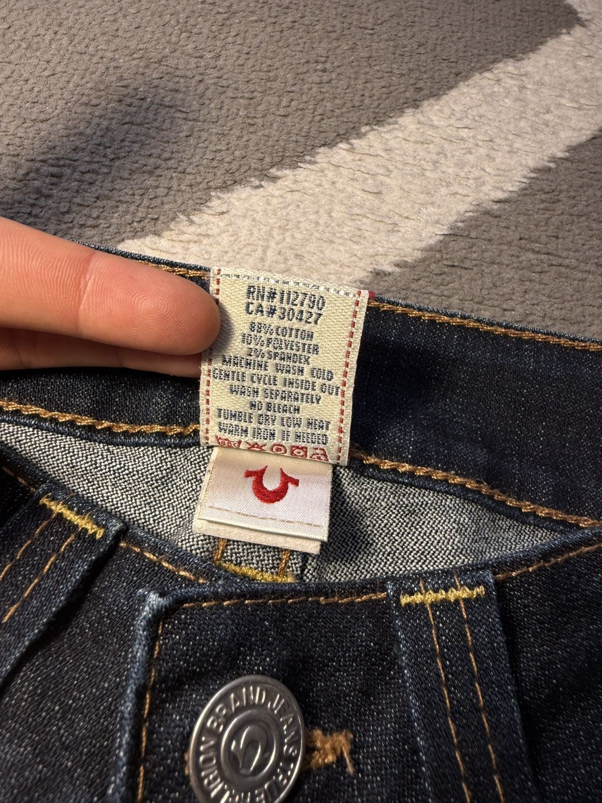 True Religion True Religion Gina Boot women’s Low-Rise Flared Jeans Size 25" / US 0 / IT 36 - 17 Thumbnail