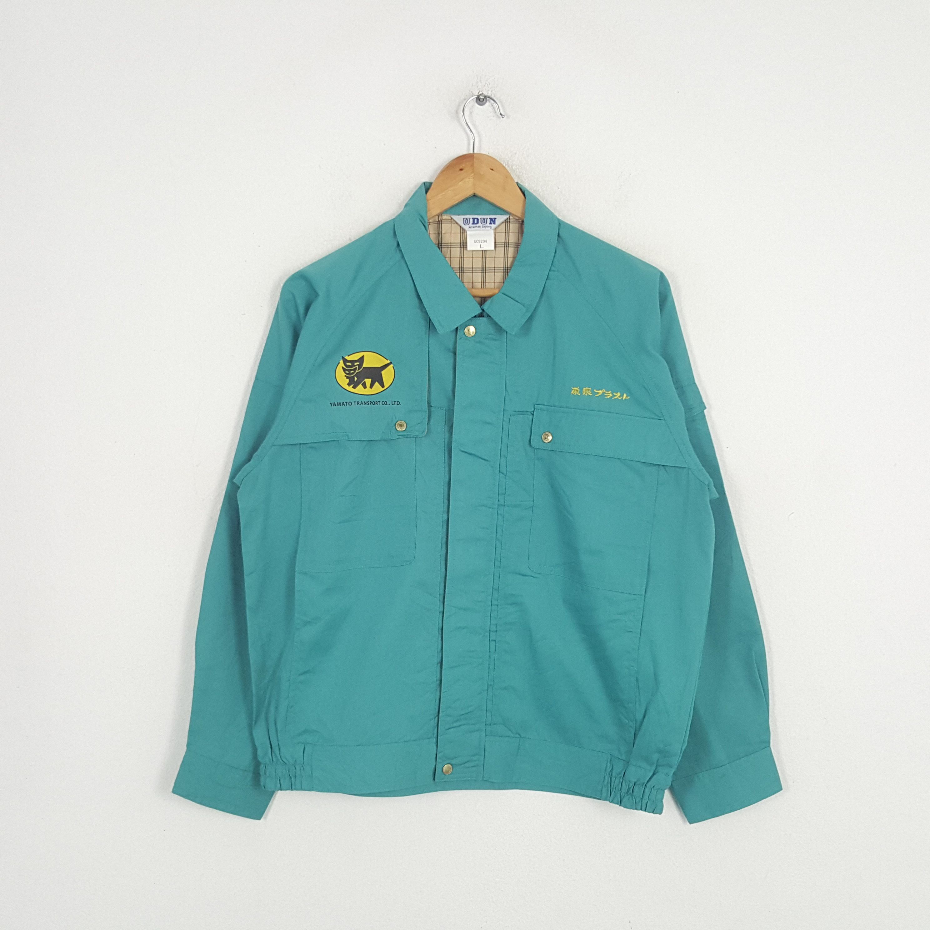 Japanese Brand × Vintage Vintage Yamato Transports Japanese Brand Uniform Jacket Size US L / EU 52-54 / 3 - 3 Thumbnail