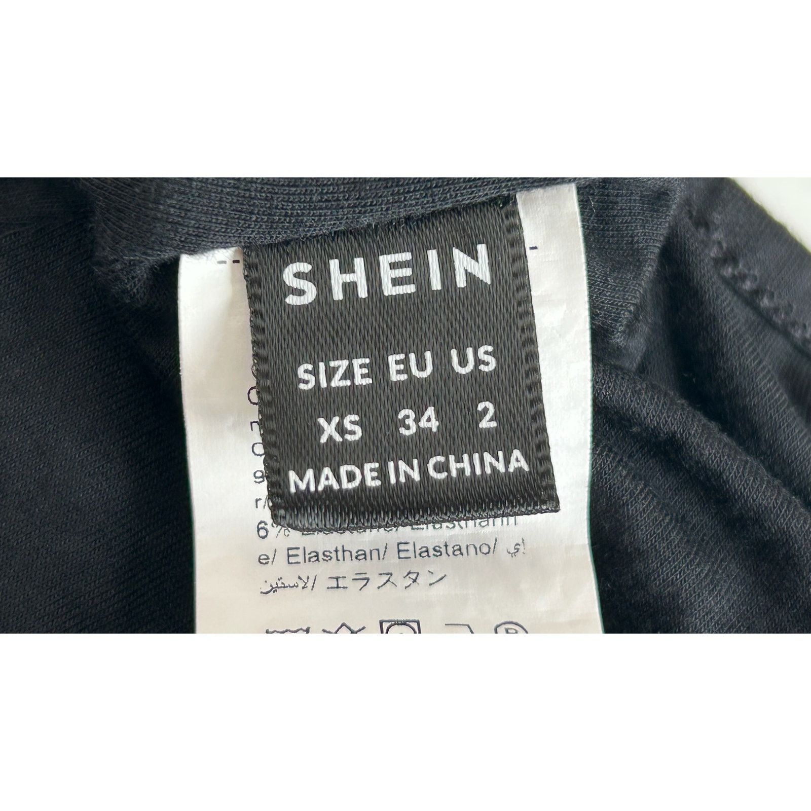 Shein SHEIN | Women's One Shoulder Sequin Crop Top | XS Size XS / US 0-2 / IT 36-38 - 3 Thumbnail