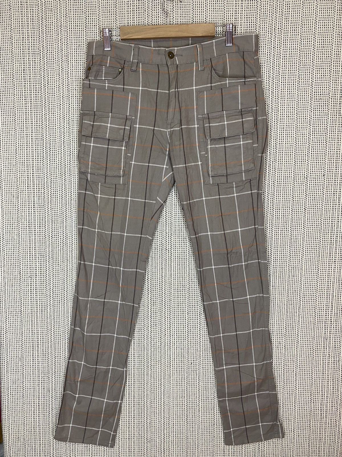 PPFM ‼️PPFM TARTAN BUSH PANT SKINNY NICE DESIGN‼️ Size US 33 - 1 Thumbnail
