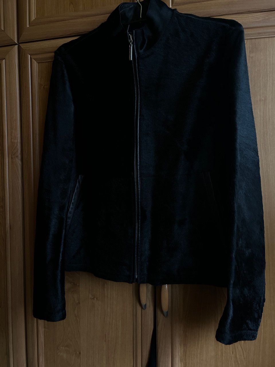 Karl Lagerfeld Lagerfeld Pony Fur Jacket — Archive 2000s Deadstock Size US M / EU 48-50 / 2 - 2 Thumbnail