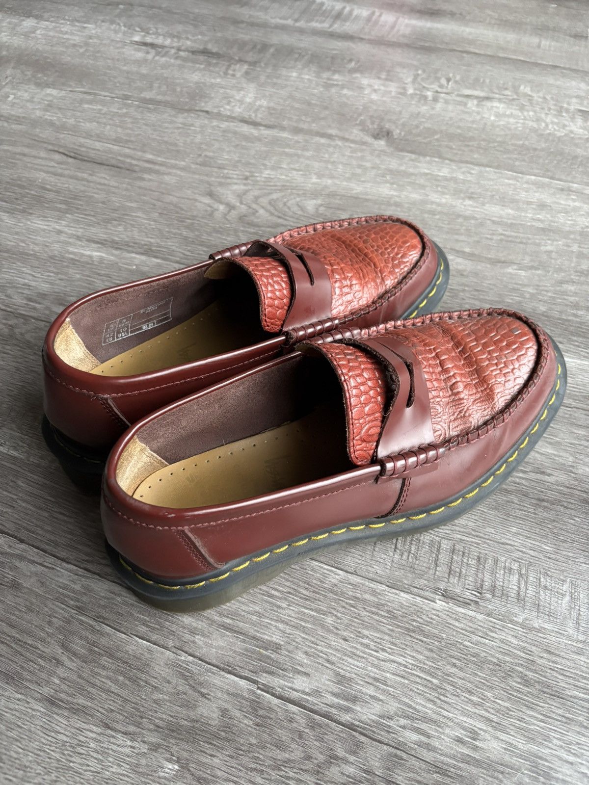 Dr. Martens × Stussy Stussy Penton Loafer Crocodile Size US 9 / EU 42 - 2 Thumbnail
