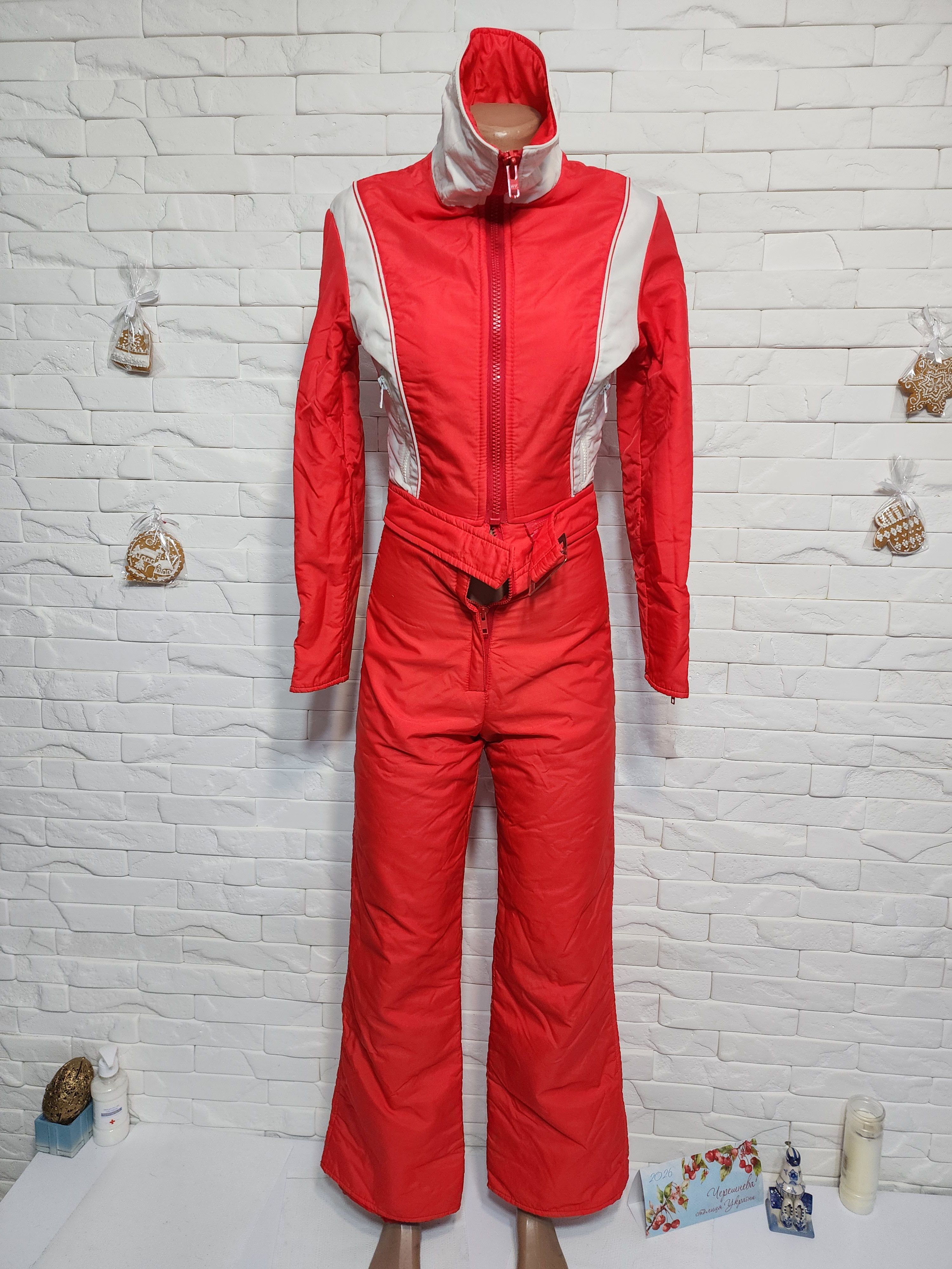 Other Chic Red Women's Ski Suit:Size XS Size 28" / US 6 / IT 42 - 4 Thumbnail