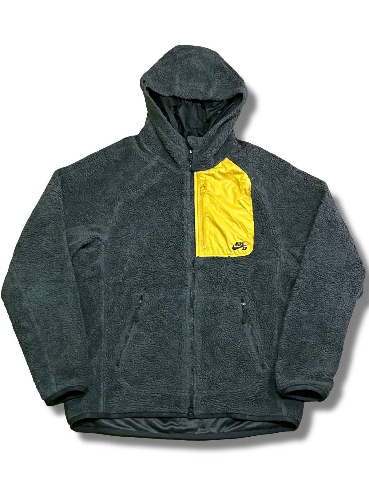 Nike SB Sherpa Fleece Jacket Hoodie Skate Streetwear Gorpcor