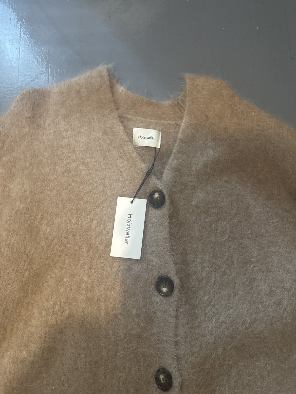 Tommy Hilfiger Holzweiler Alpaca Cardigan Size 48L - 3 Thumbnail