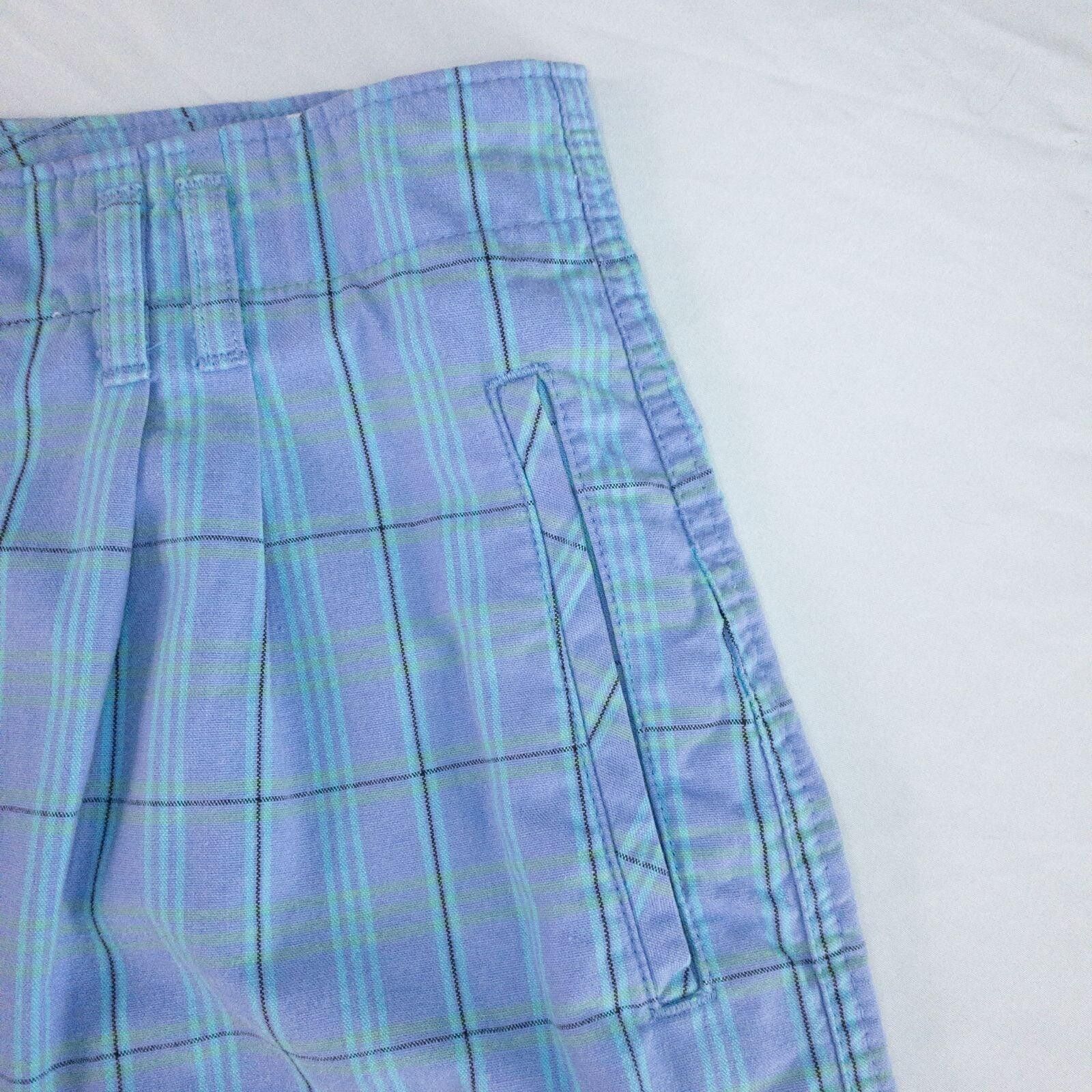 Other Levis Dockers Purple Plaid Shorts Womens Large Size 30" / US 8 / IT 44 - 3 Thumbnail