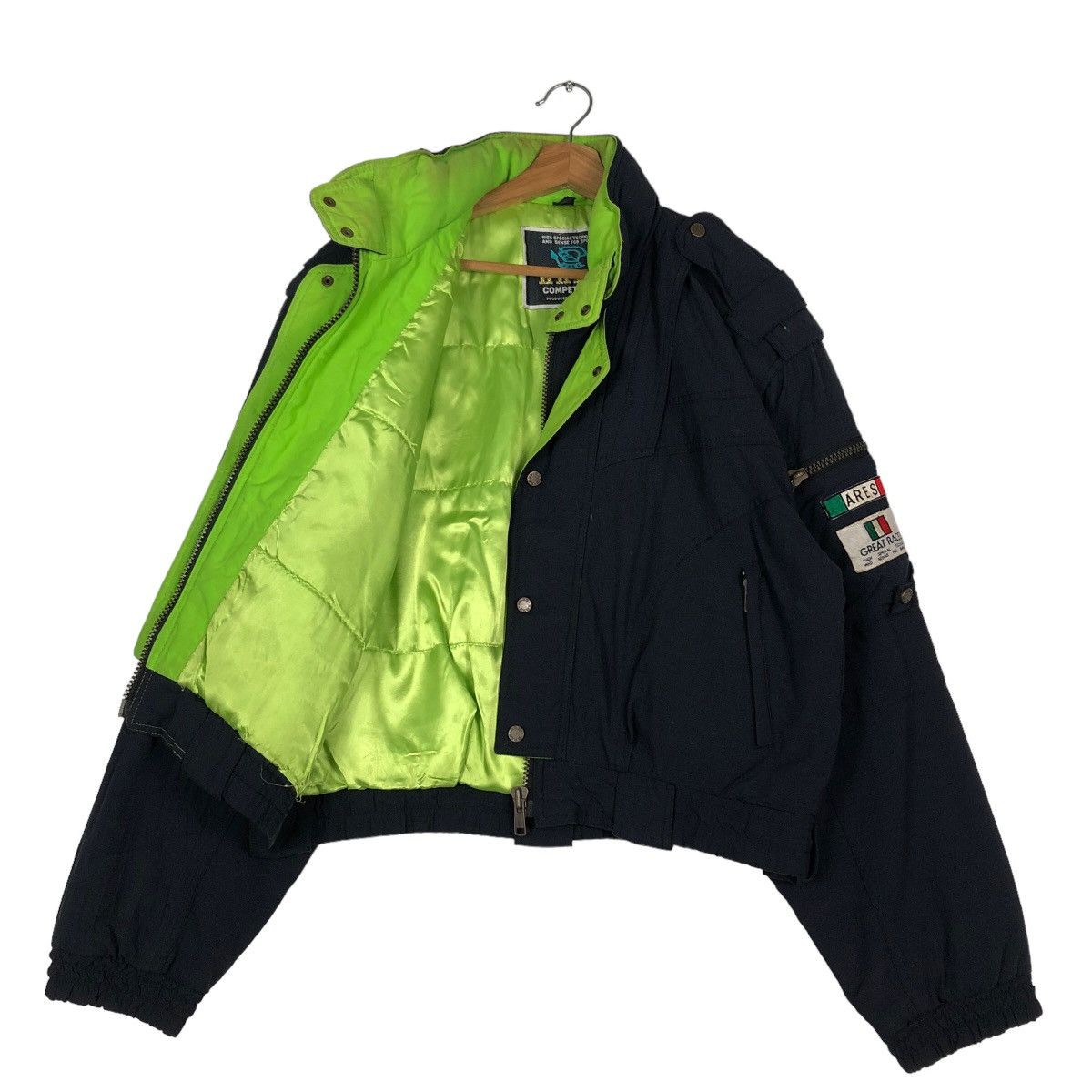 Japanese Brand 🔥Cropped Biker Ski Jacket Ares Sagara Japan Issey Miyake Size US L / EU 52-54 / 3 - 11 Thumbnail