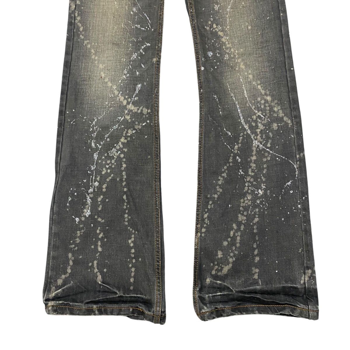 Tornado Mart Xfrm Denim Super Flare Painter Jeans Distressed Size US 30 / EU 46 - 7 Thumbnail