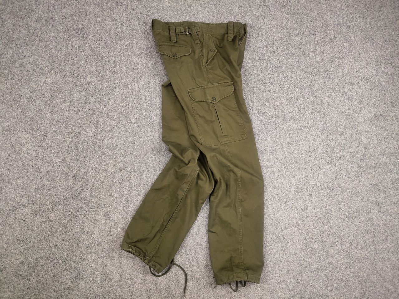 Japanese Brand Vintage Heavyweight Combat Military Green Cargo Army Pants Size US 32 / EU 48 - 10 Thumbnail