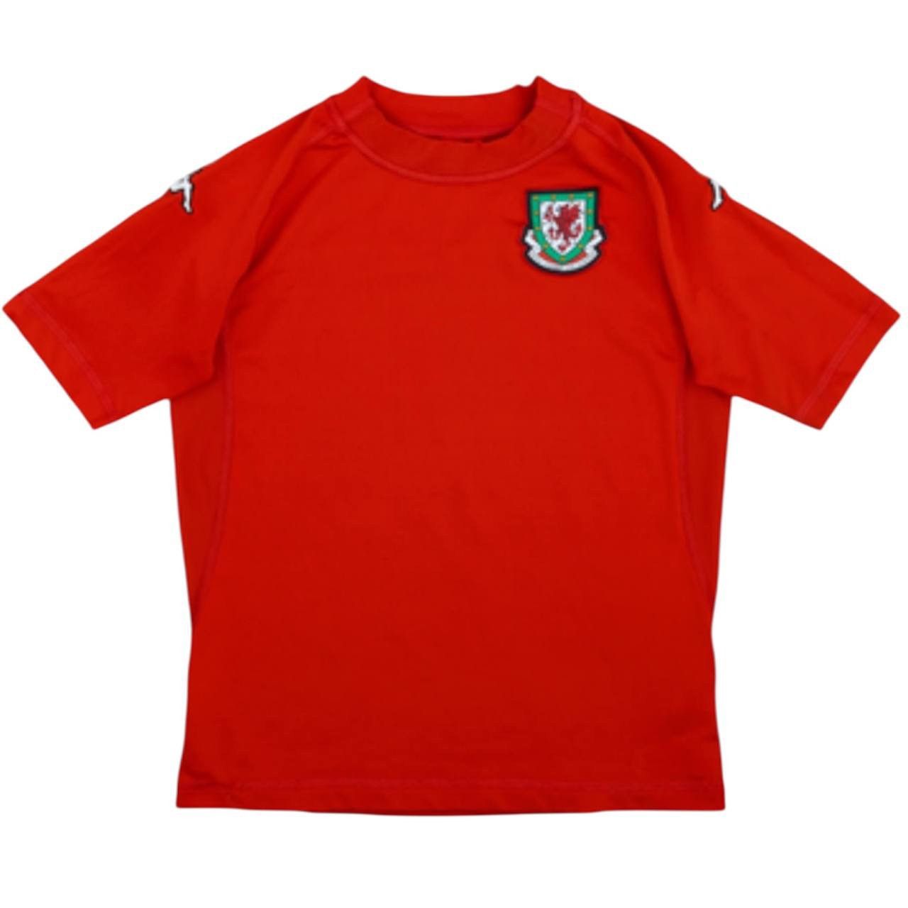 Vintage 2000/02 WALES TEAM HOME SOCCER JERSEY FOOTBALL SHIRT KAPPA L Size US L / EU 52-54 / 3 - 1 Thumbnail