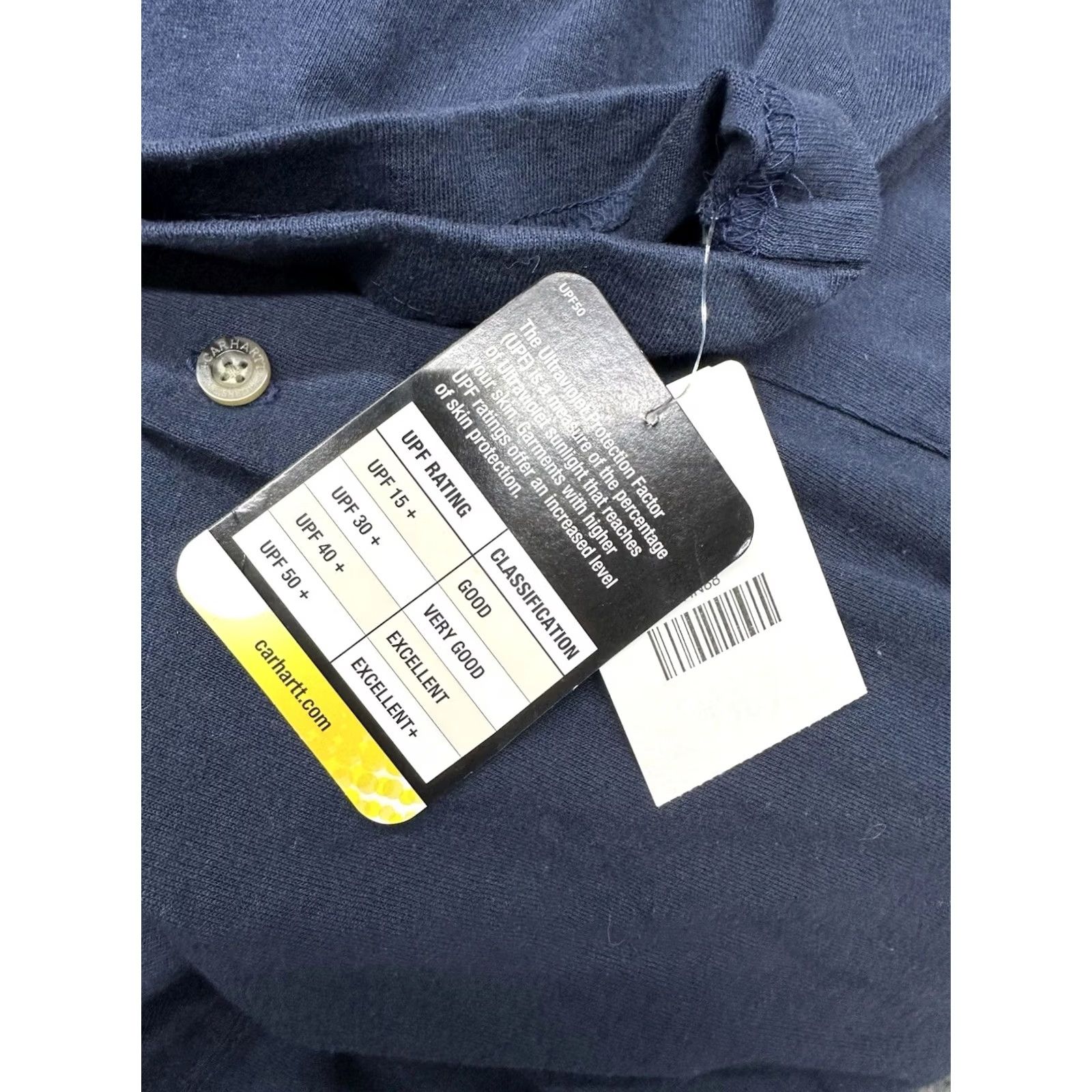 Carhartt Carhartt Shirt Mens M NWT K84 NVY Original Henley Navy Short Sleeve Pocket Men Size US M / EU 48-50 / 2 - 5 Thumbnail