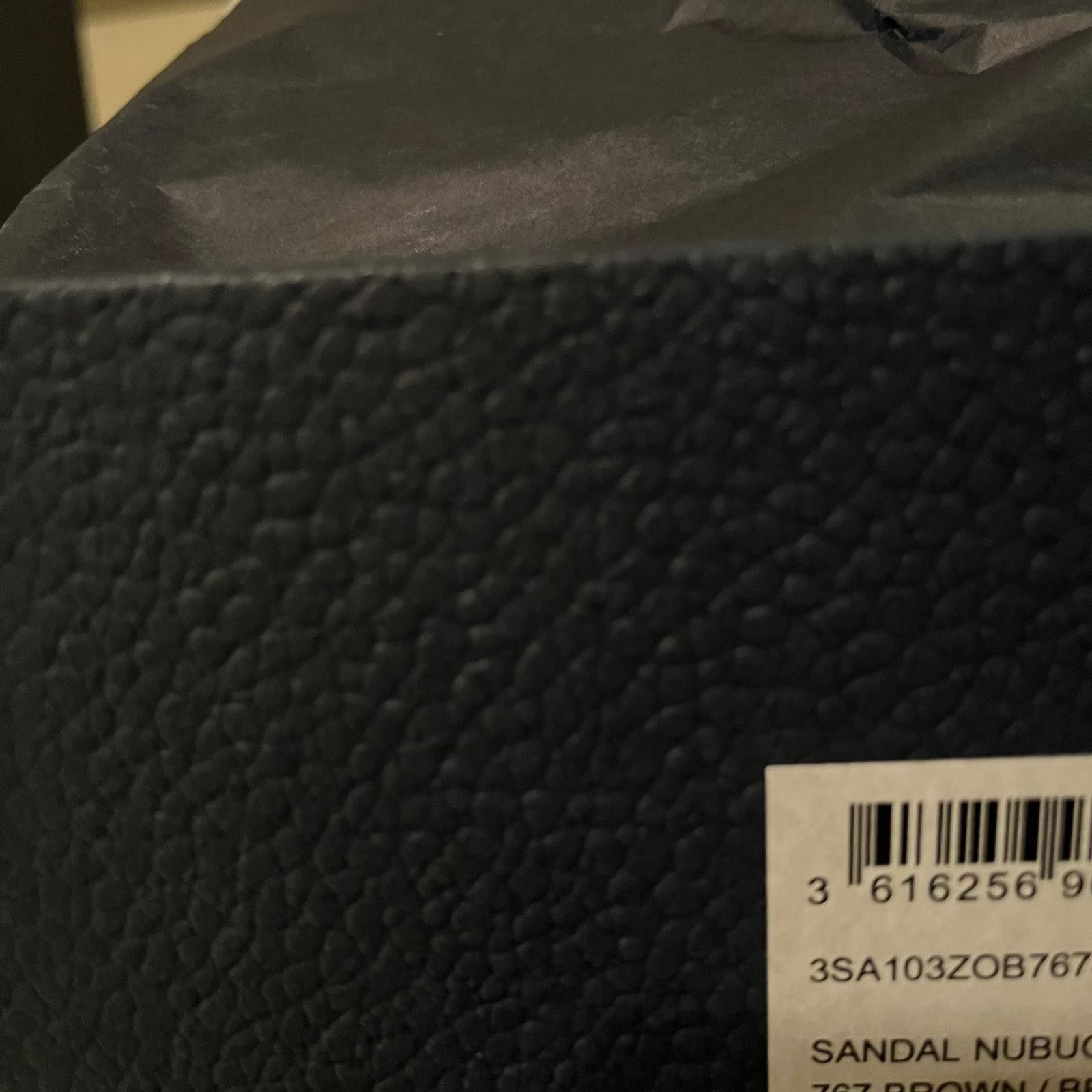 Dior × Travis Scott Q.1 Cactus Jack H-Town Sandals Suede Embroidered in Brown Size US 9 / EU 42 - 16 Thumbnail