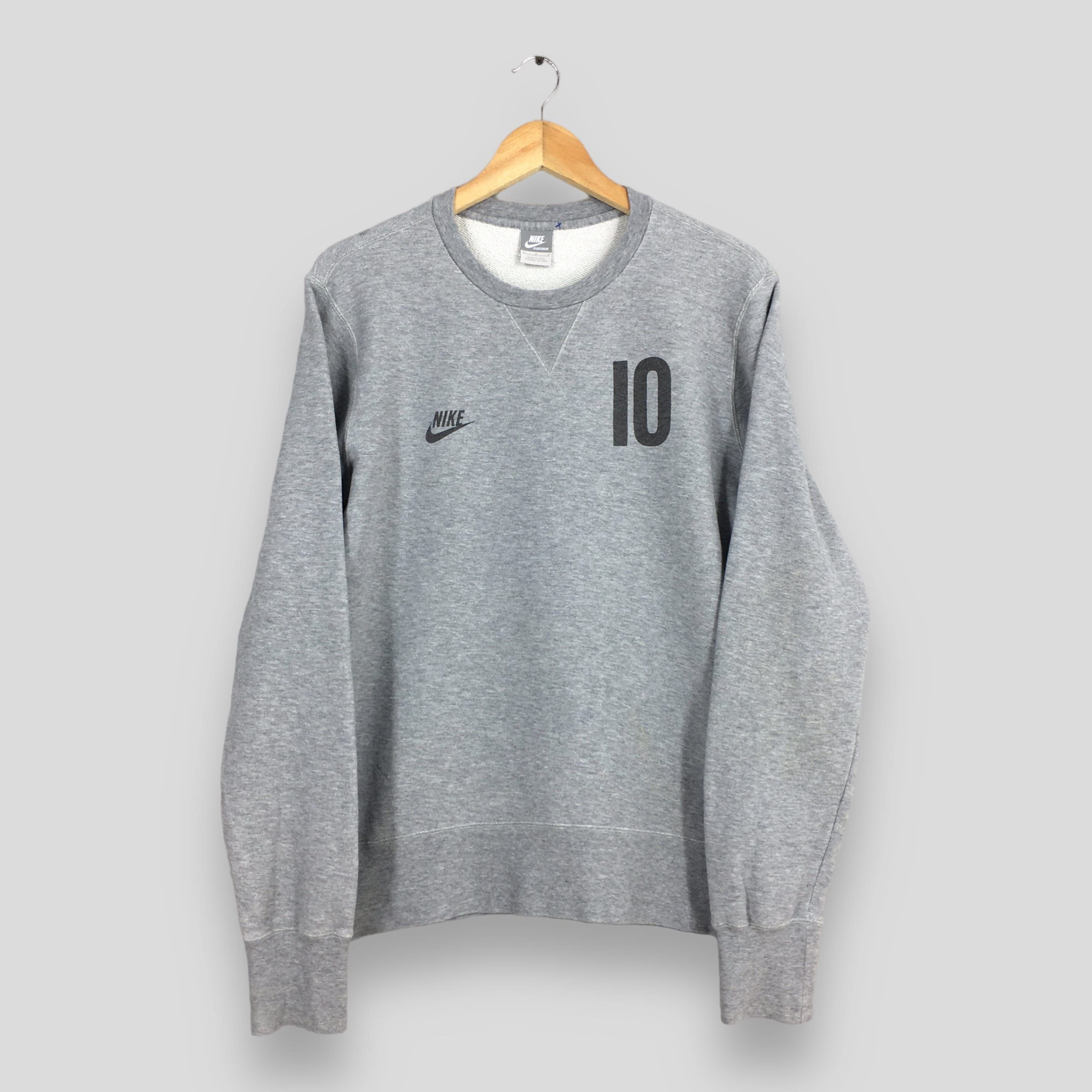 Nike × Nike ACG Vintage Y2K Nike Swoosh Gray Sweatshirt Medium Size US M / EU 48-50 / 2 - 1 Thumbnail