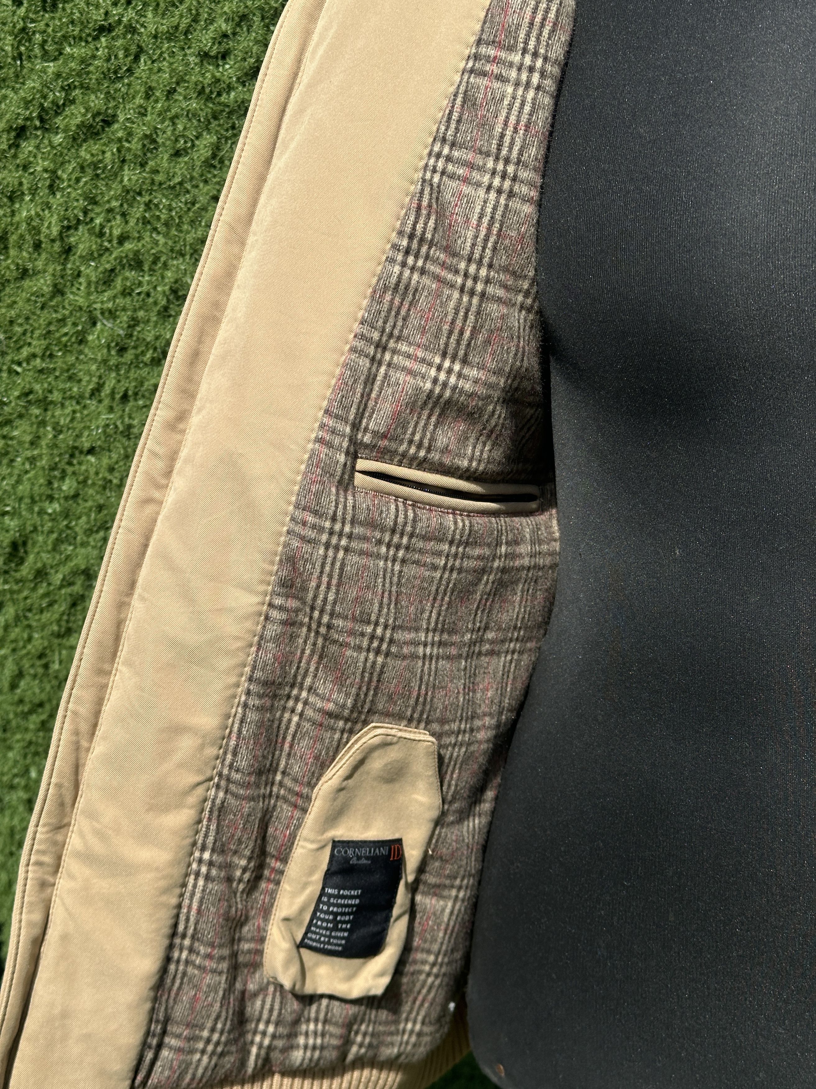Corneliani Corneliani ID Technical Jacket Wool Lined EMF Pocket 58 XL Size US M / EU 48-50 / 2 - 10 Thumbnail