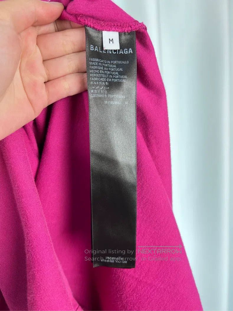 Other Balenciaga Pink Tie-Dye Coca-Cola Wave Short Sleeve T-Shir Size US M / EU 48-50 / 2 - 4 Thumbnail