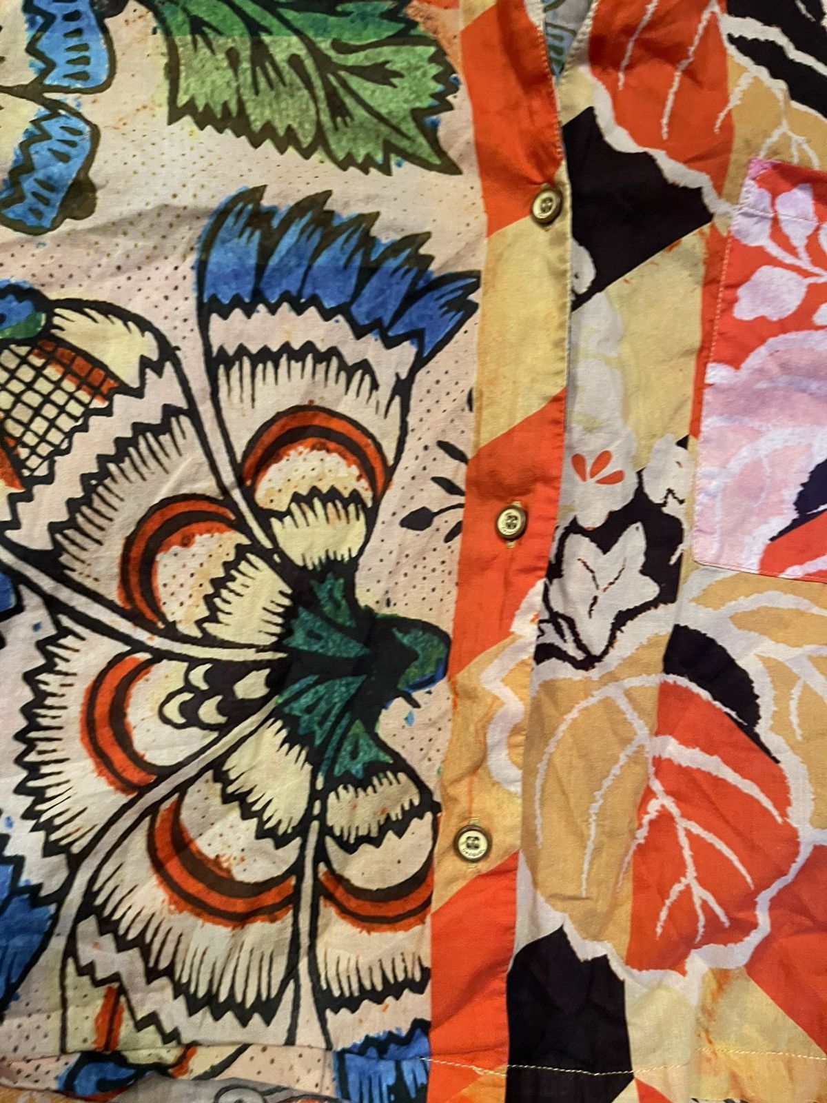 Desigual Desigual avant garde Hawaiian coloured shirt Size L / US 10 / IT 46 - 11 Thumbnail