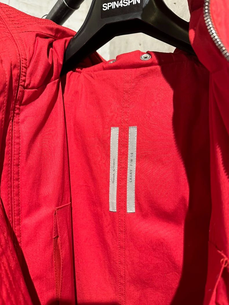 Rick Owens Rick Owens Cardinal Red Larry F/W19 Chain Detailed Cotton D Size US S / EU 44-46 / 1 - 5 Thumbnail