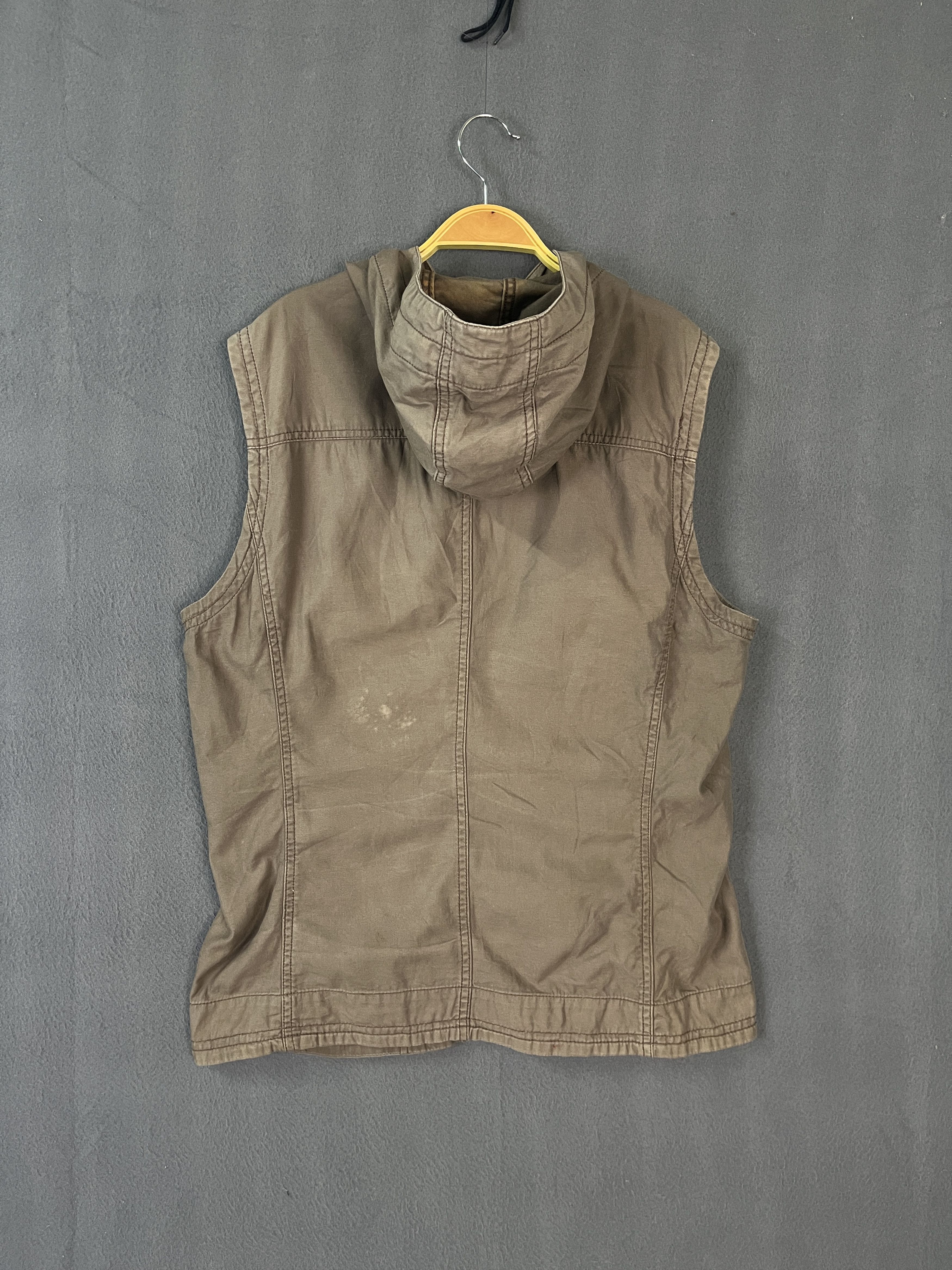 Von Dutch Von Dutch Sleeveless Hooded Vest Jacket Size US L / EU 52-54 / 3 - 2 Thumbnail