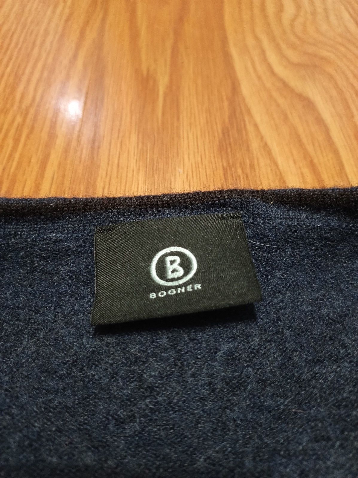 Bogner BOGNER Virgin Wool Blue Sweater Size M Size M / US 6-8 / IT 42-44 - 9 Thumbnail