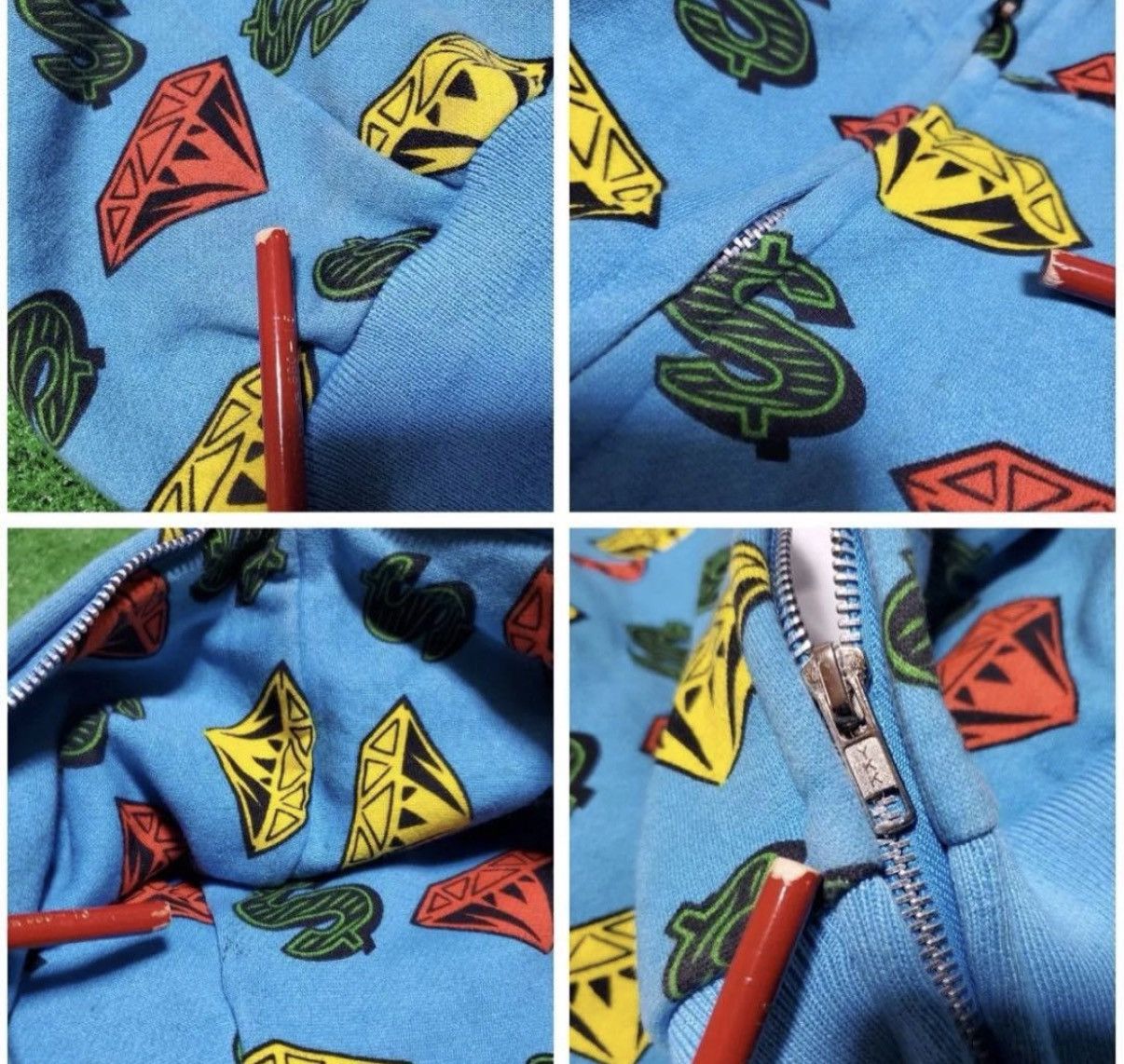 Billionaire Boys Club BILLIONAIRE BOYS CLUB jewelry dollar zip HOODIE size XL Size US XL / EU 56 / 4 - 5 Thumbnail