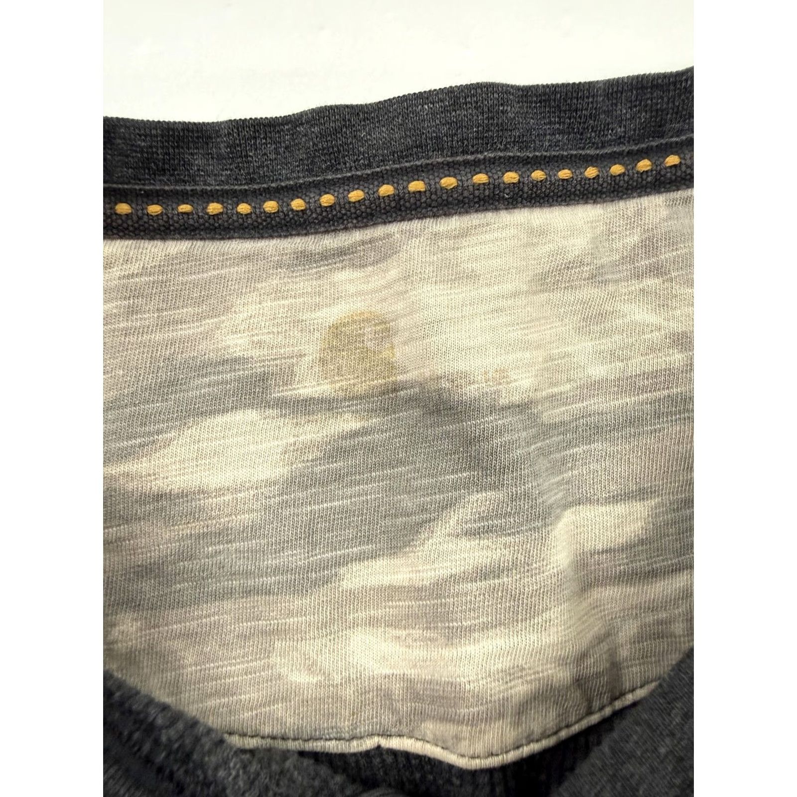 Carhartt Carhartt Shirt Womens Medium Gray Henley Long Sleeve Thermal Knit Top Size M / US 6-8 / IT 42-44 - 3 Thumbnail