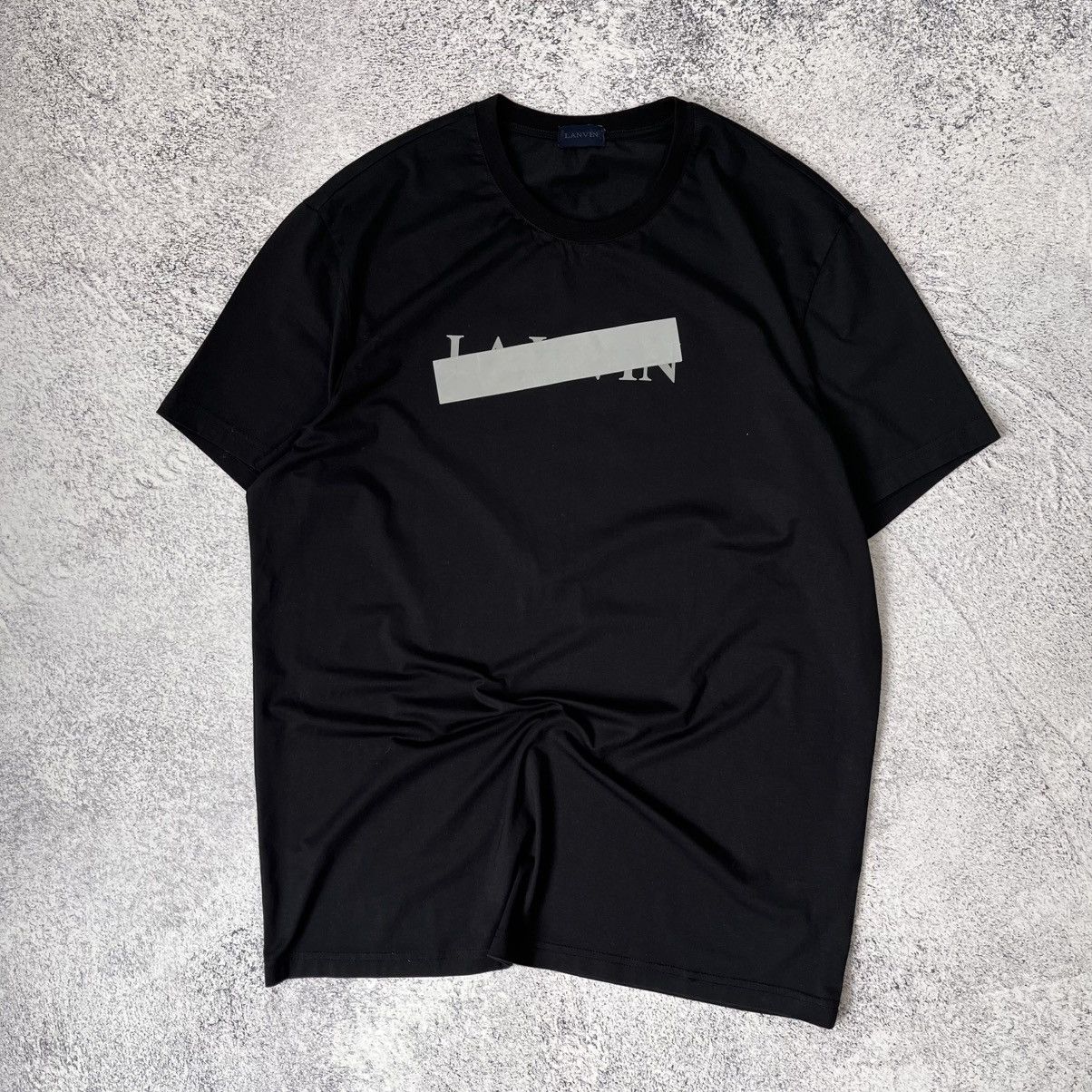 Lanvin Lanvin Black T-Shirt Mens Size L Size US L / EU 52-54 / 3 - 1 Thumbnail