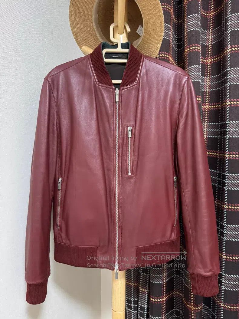 Hermes Hermes Leather and Cotton Jacket, Two-way Wear, Soft Nappa Size US S / EU 44-46 / 1 - 1 Thumbnail
