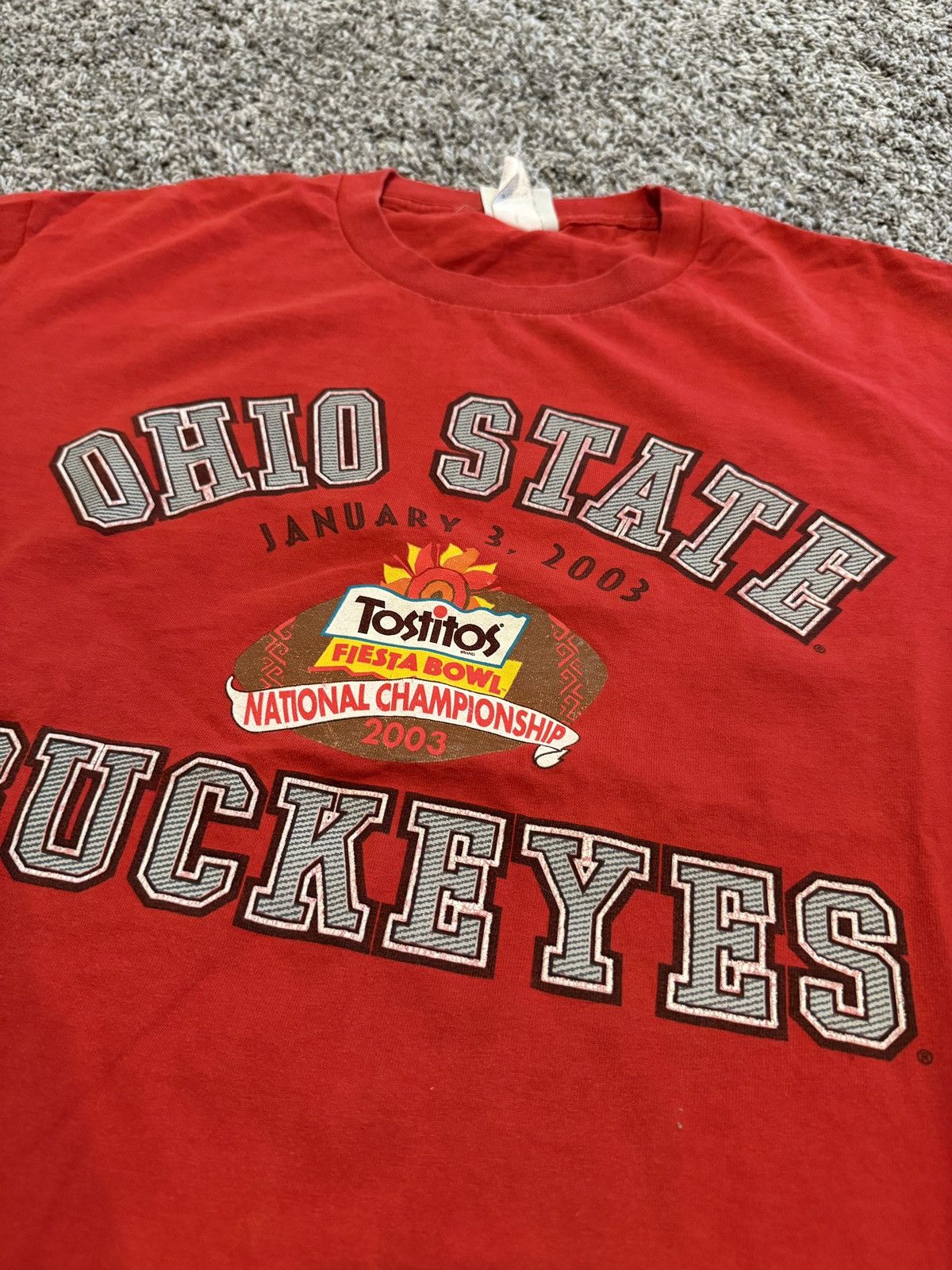 NCAA × Vintage 2003 Ohio state buckeyes national championship tee Size US L / EU 52-54 / 3 - 2 Thumbnail