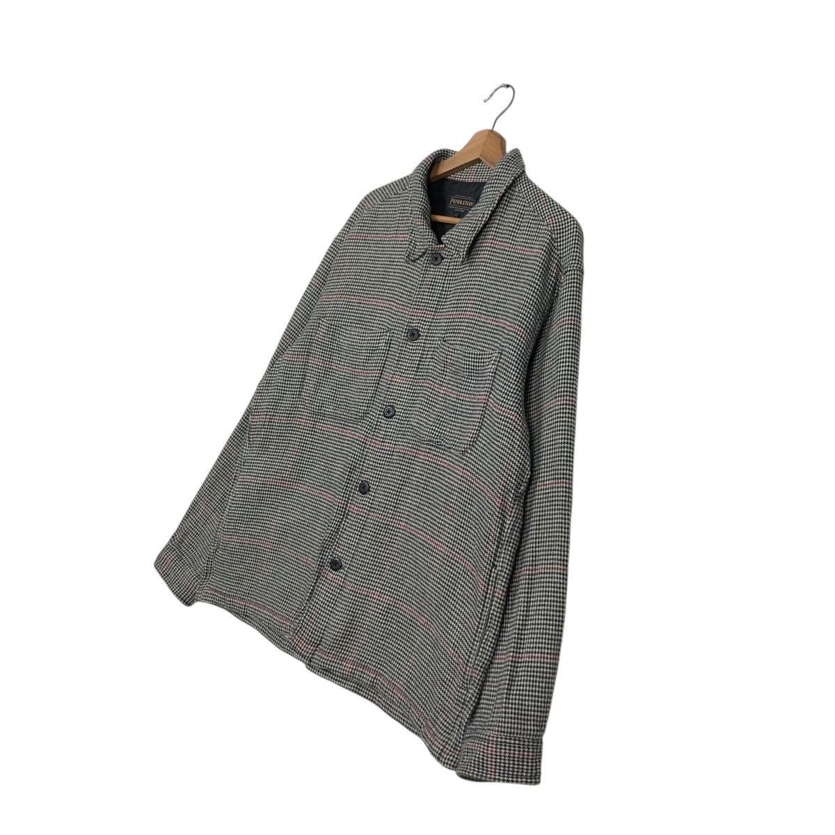 Pendleton 🔥VINTAGE CHORE WORK BUTTON JACKET PENDLETON TARTAN DESIGN Size US L / EU 52-54 / 3 - 4 Thumbnail