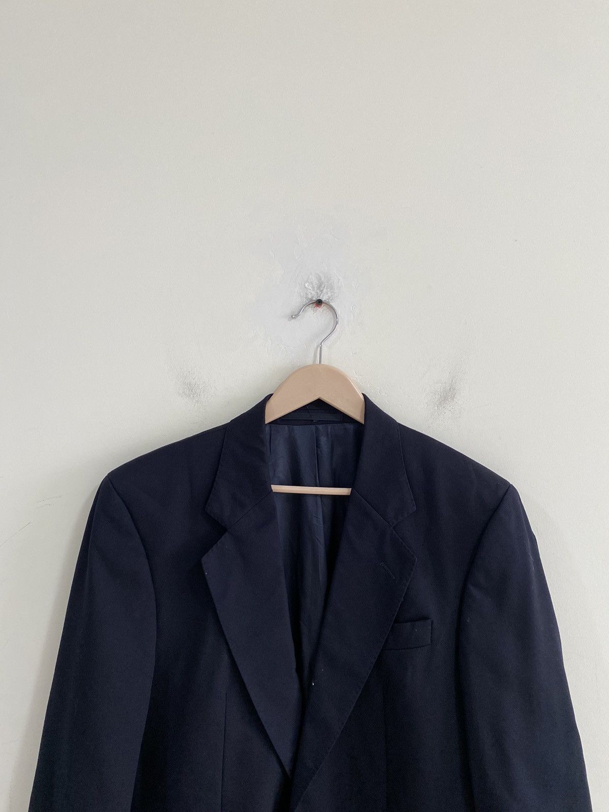 Burberry Burberry Wool Single Breasted Blazer Made In England Size 48S - 2 Thumbnail