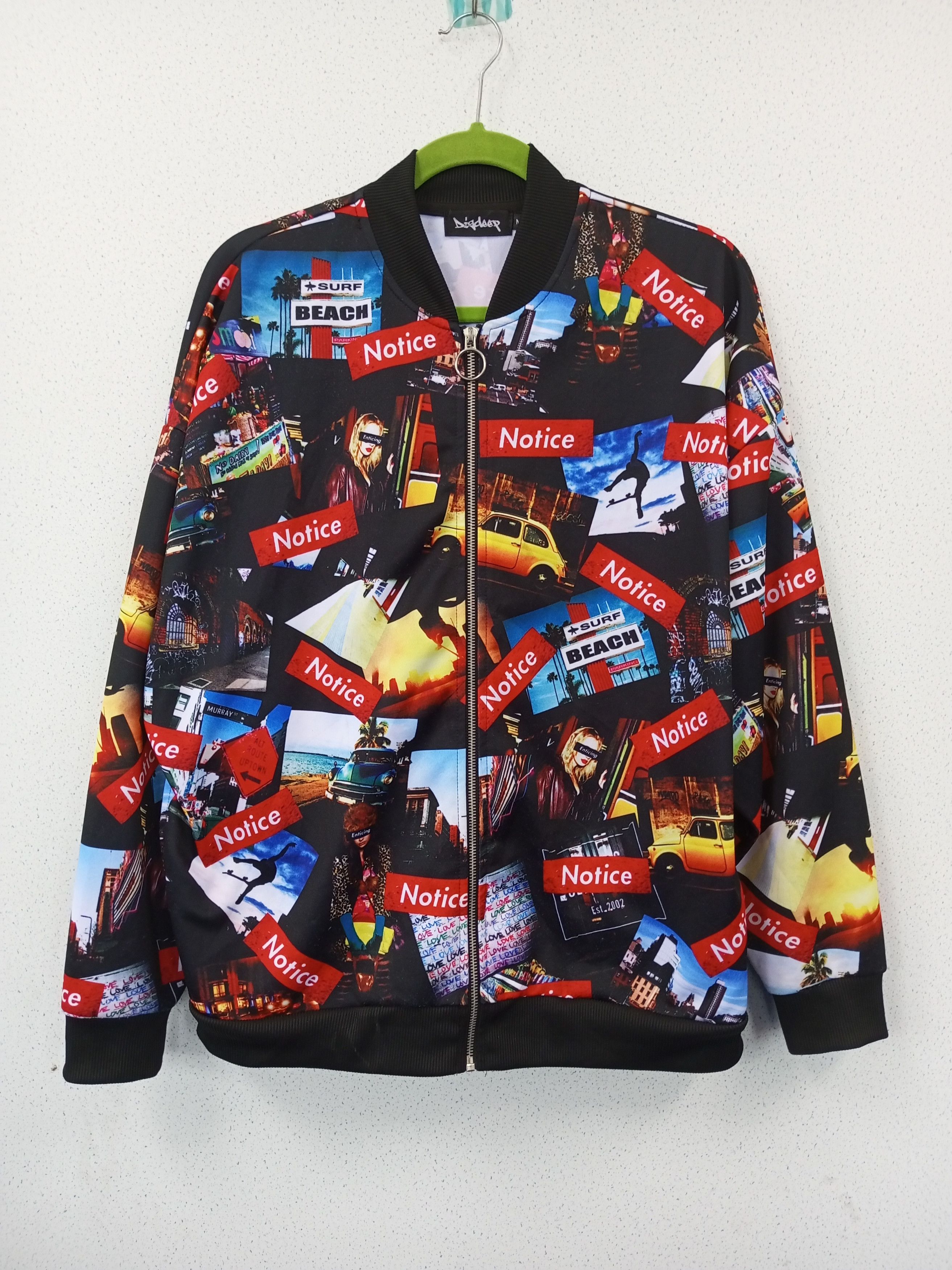 image of Surf Style Digdeep Surf Streetwear Jacket, Men's (Size Large)