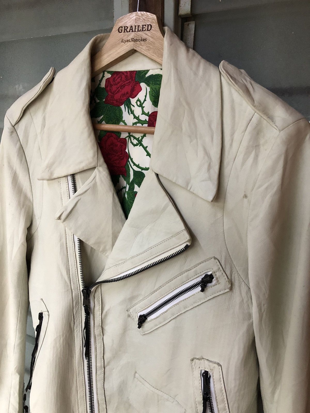 Number (N)ine Vtg 2006 S/S Number (N)ine Lambskin Leather Jacket Size US S / EU 44-46 / 1 - 4 Thumbnail