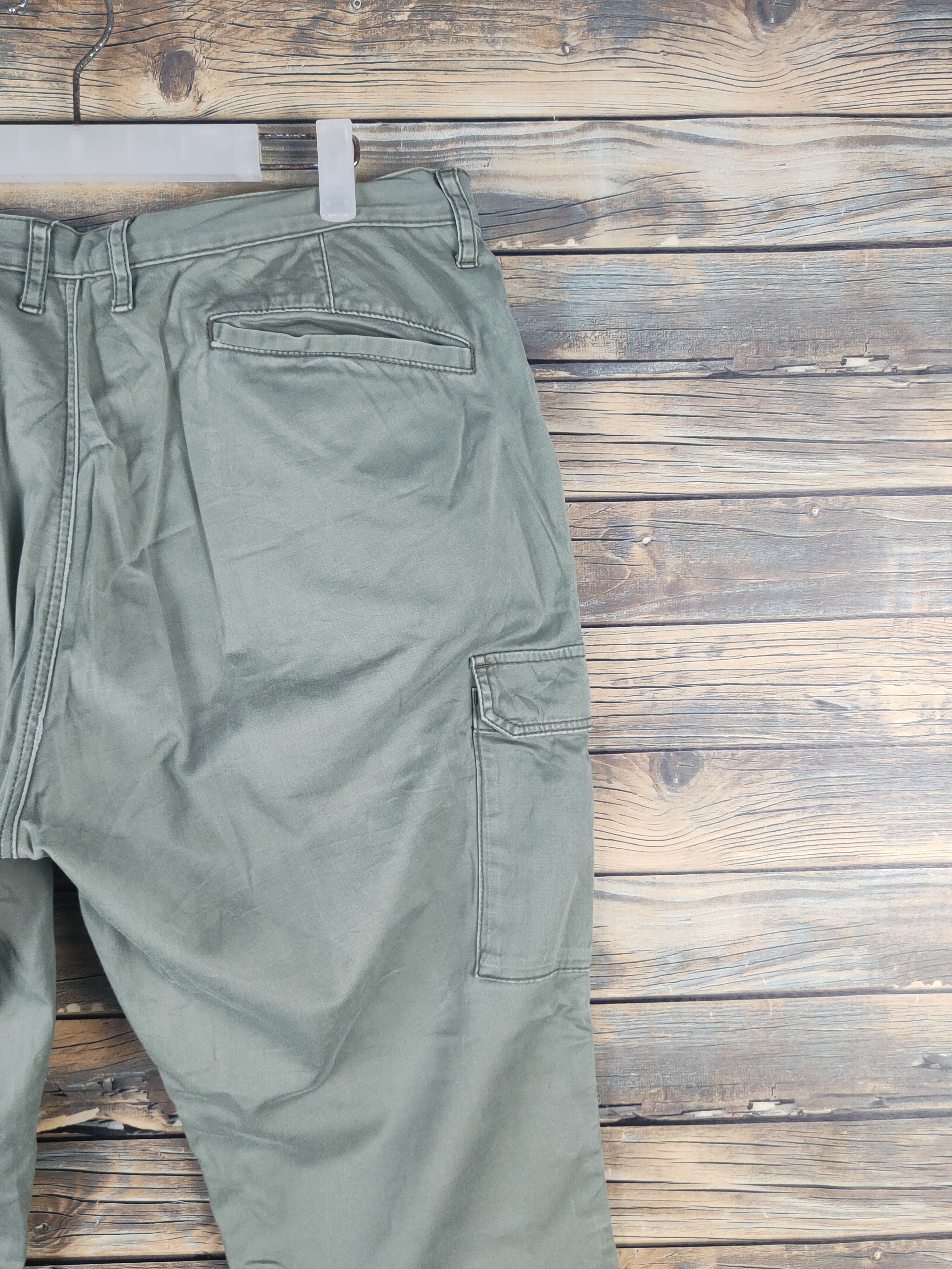 Japanese Brand DL Japanese Brand Green Multipocket Cargo Pants #1573 Size US 35 - 10 Thumbnail