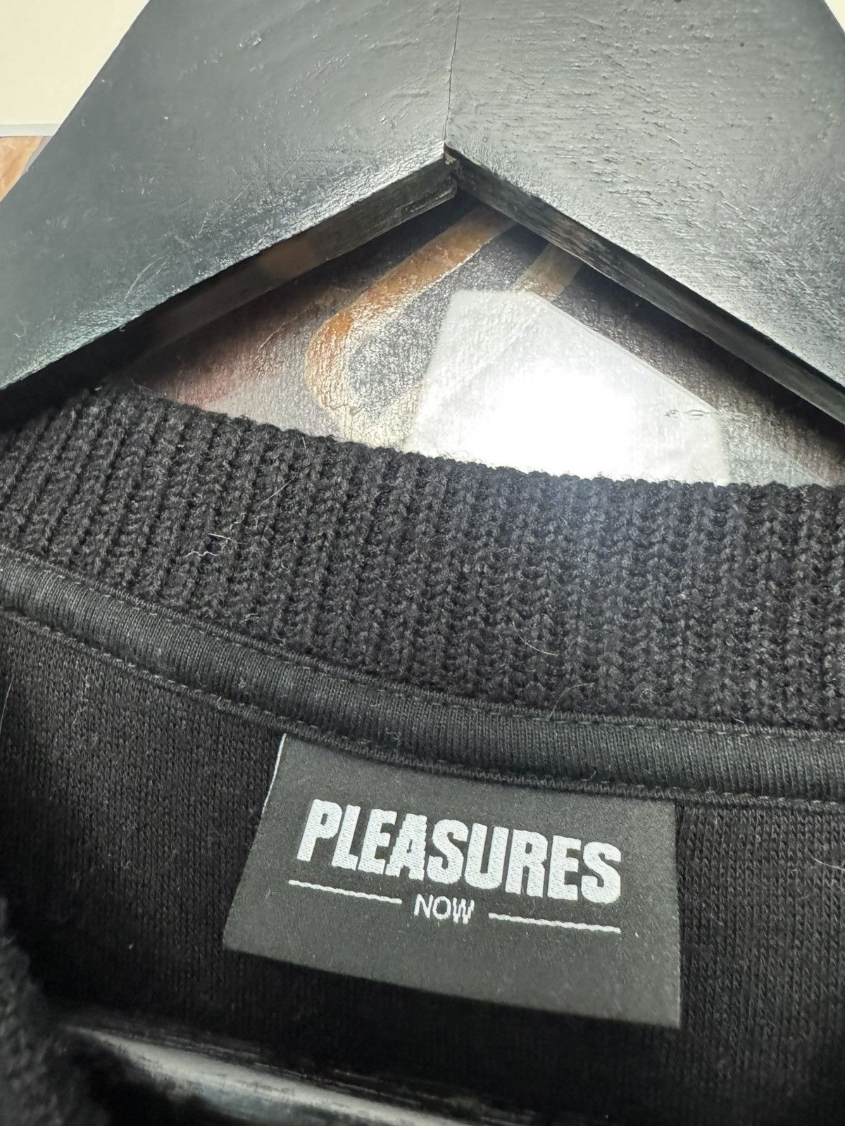Pleasures Pleasures Blood Sweat Tears Piss Print Black White Knit Rare Size US L / EU 52-54 / 3 - 4 Thumbnail