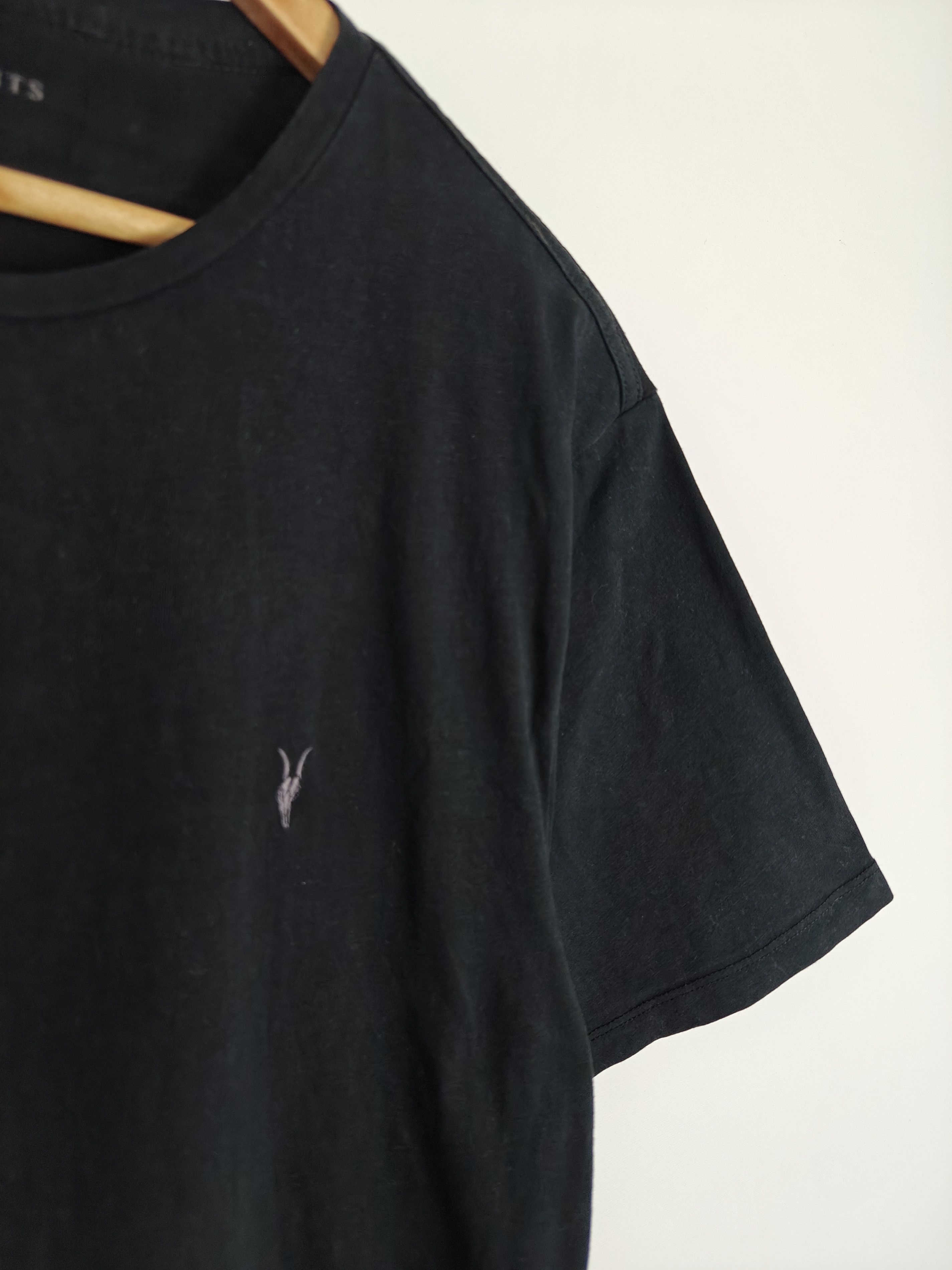 Allsaints Allsaints Basic T-Shirt Brace Tonic Logo Black size XXL Size US XXL / EU 58 / 5 - 4 Thumbnail