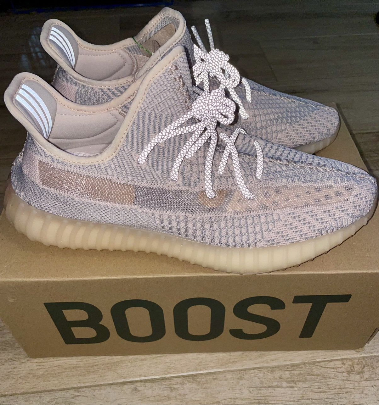 Yeezy Adidas Yeezy Boost 350 V2 Synth Non-Reflective Sz 12 FV5578 Size US 12 / EU 45 - 3 Thumbnail