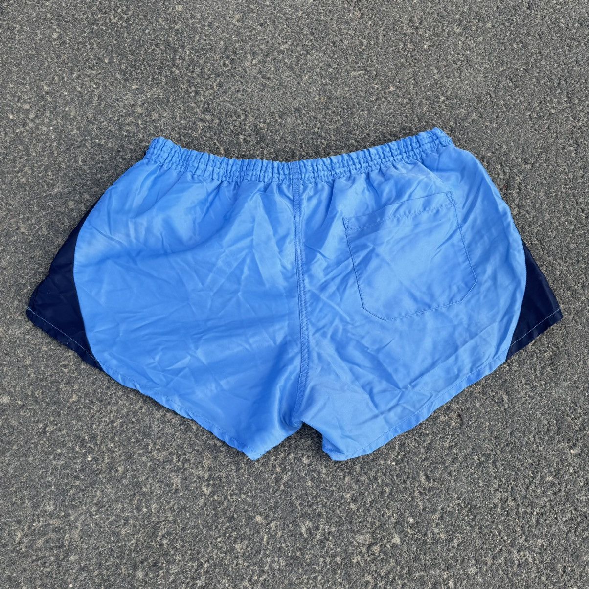 Puma 70s/80s Puma Running Shorts Blue Soccer made in hong kong Size US 33 - 3 Thumbnail