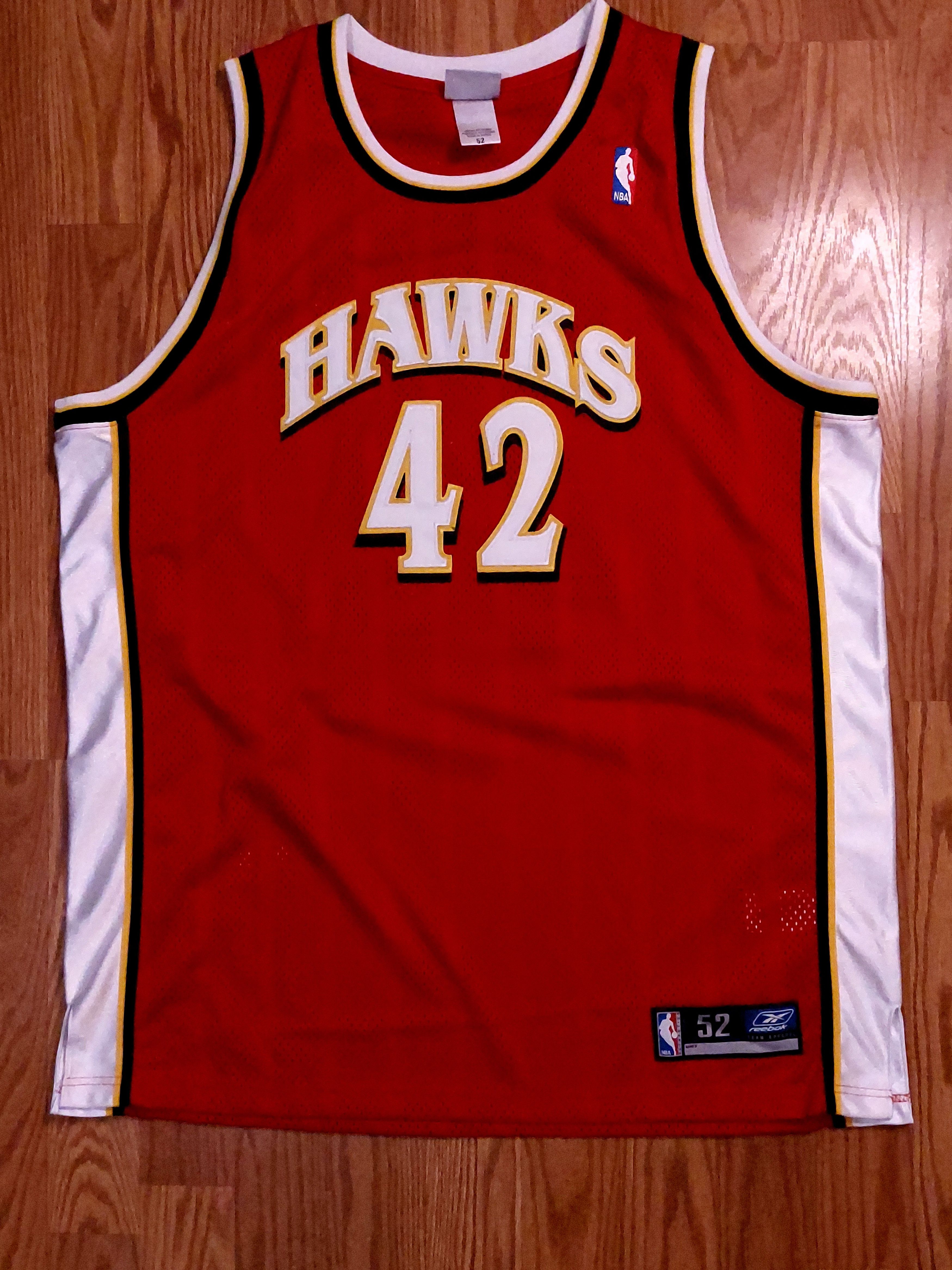 Reebok Authentic Atlanta Hawks Theo Ratliff Reebok NBA Jersey Size US XXL / EU 58 / 5 - 1 Thumbnail