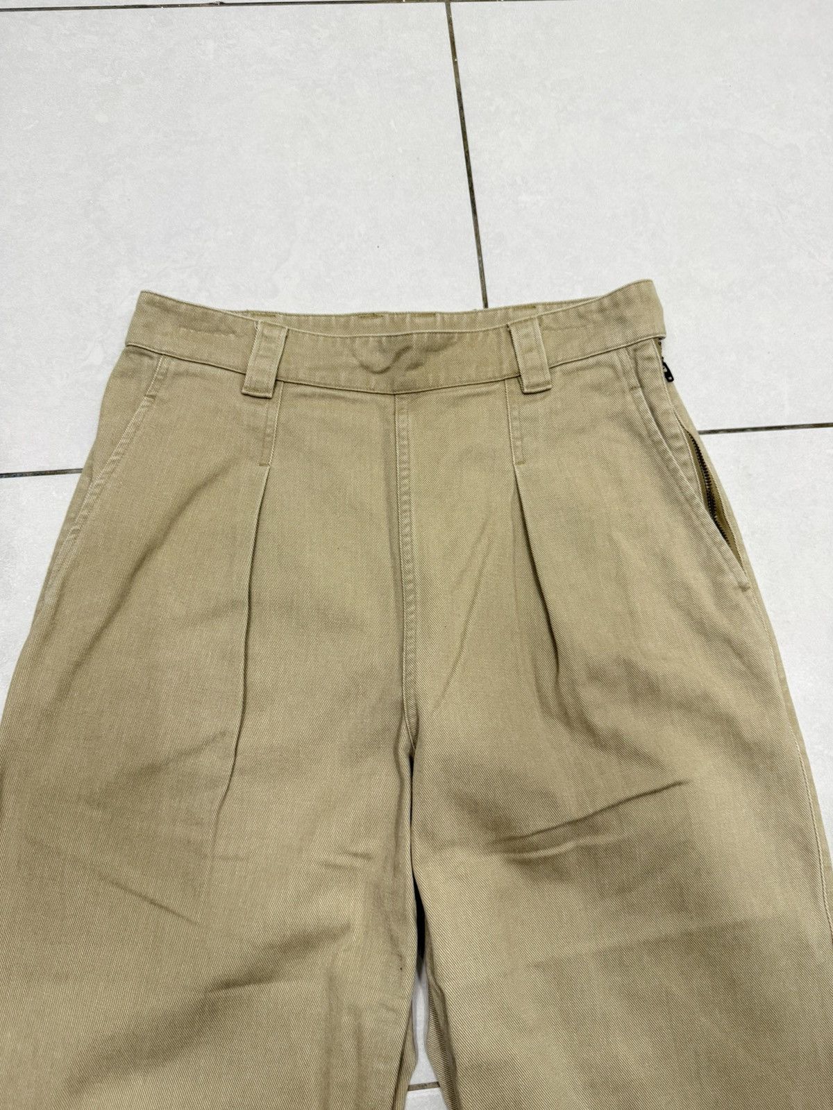 Margaret Howell Margaret Howell MHL Baggy Side Zipper Pants Size US 30 / EU 46 - 4 Thumbnail
