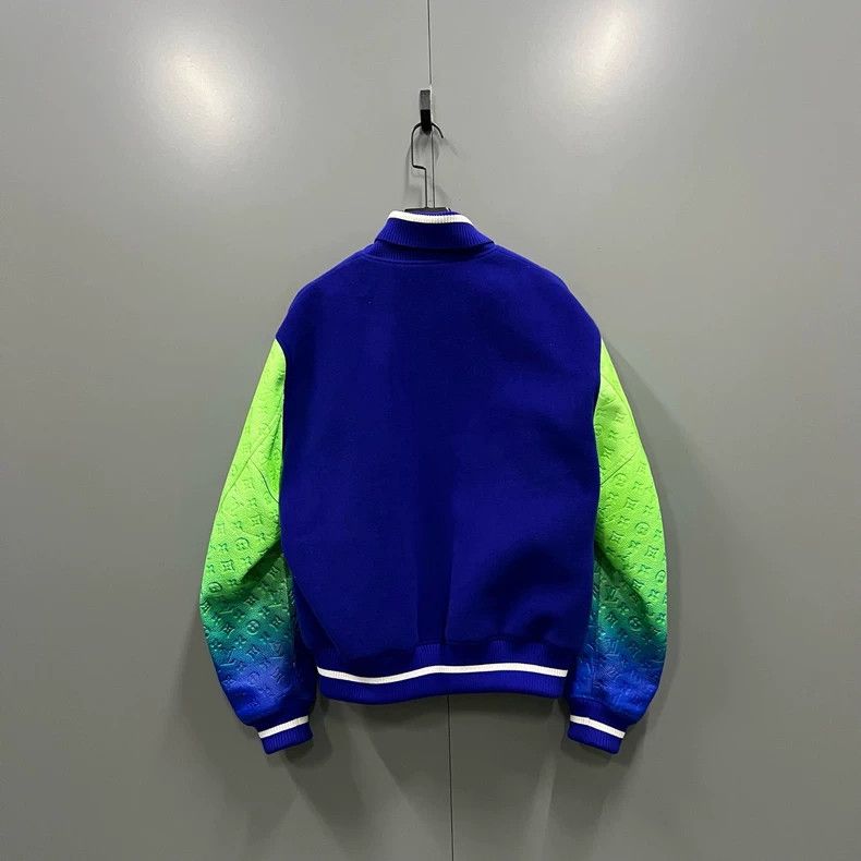 Louis Vuitton Louis Vuitton Gradient logo baseball uniform jacket 2501-Ne Size US L / EU 52-54 / 3 - 2 Thumbnail