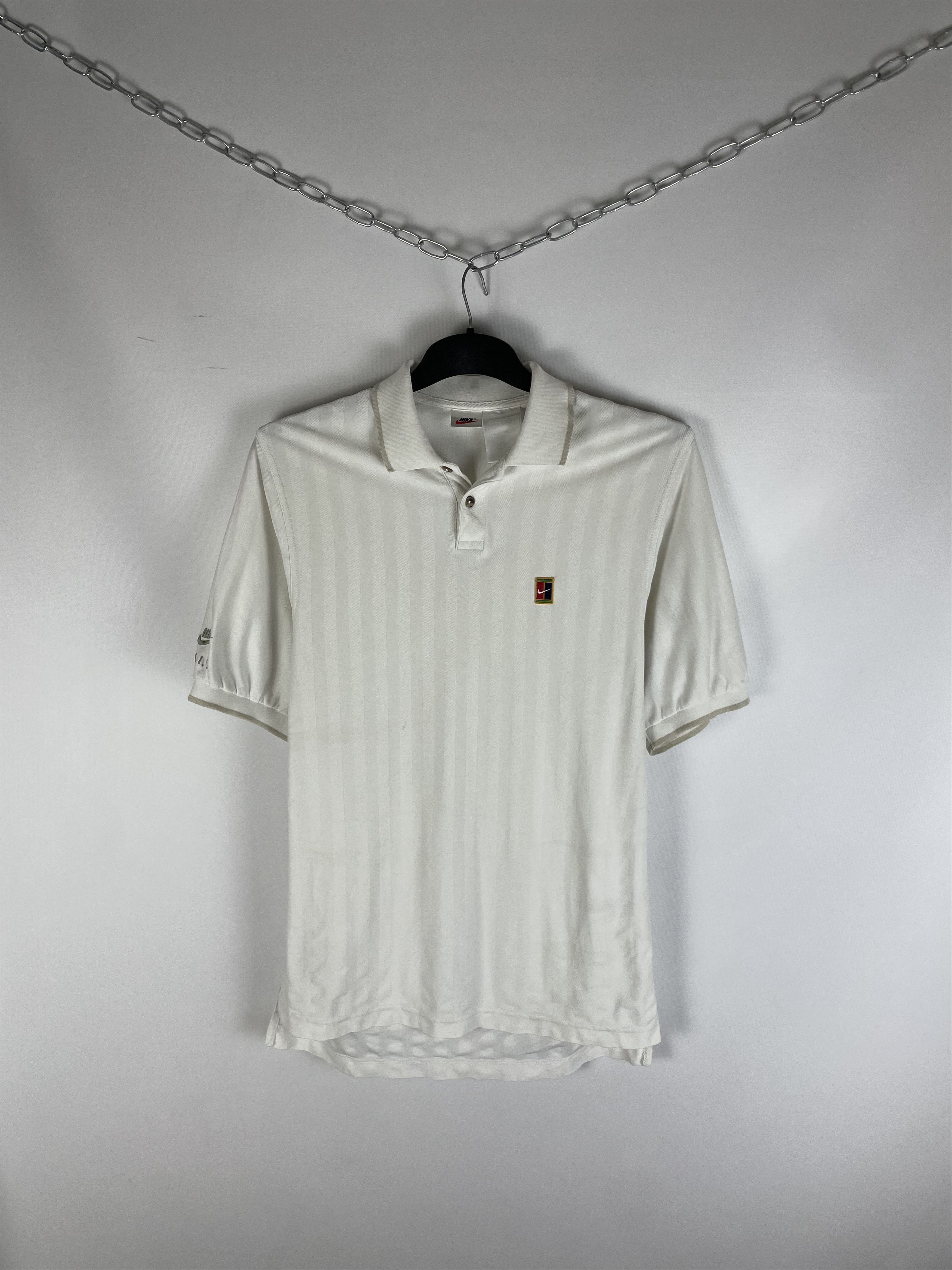 Nike Vintage Nike Court Polo Shirt Size US M / EU 48-50 / 2 - 2 Thumbnail