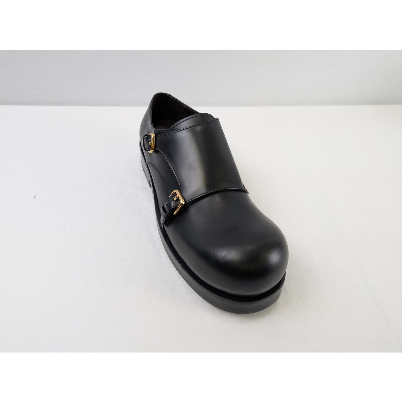 Bottega Veneta o1rshd1 Helium Monk Strap Tokyo Brush Calf Boots in Black Size US 10 / EU 43 - 3 Thumbnail