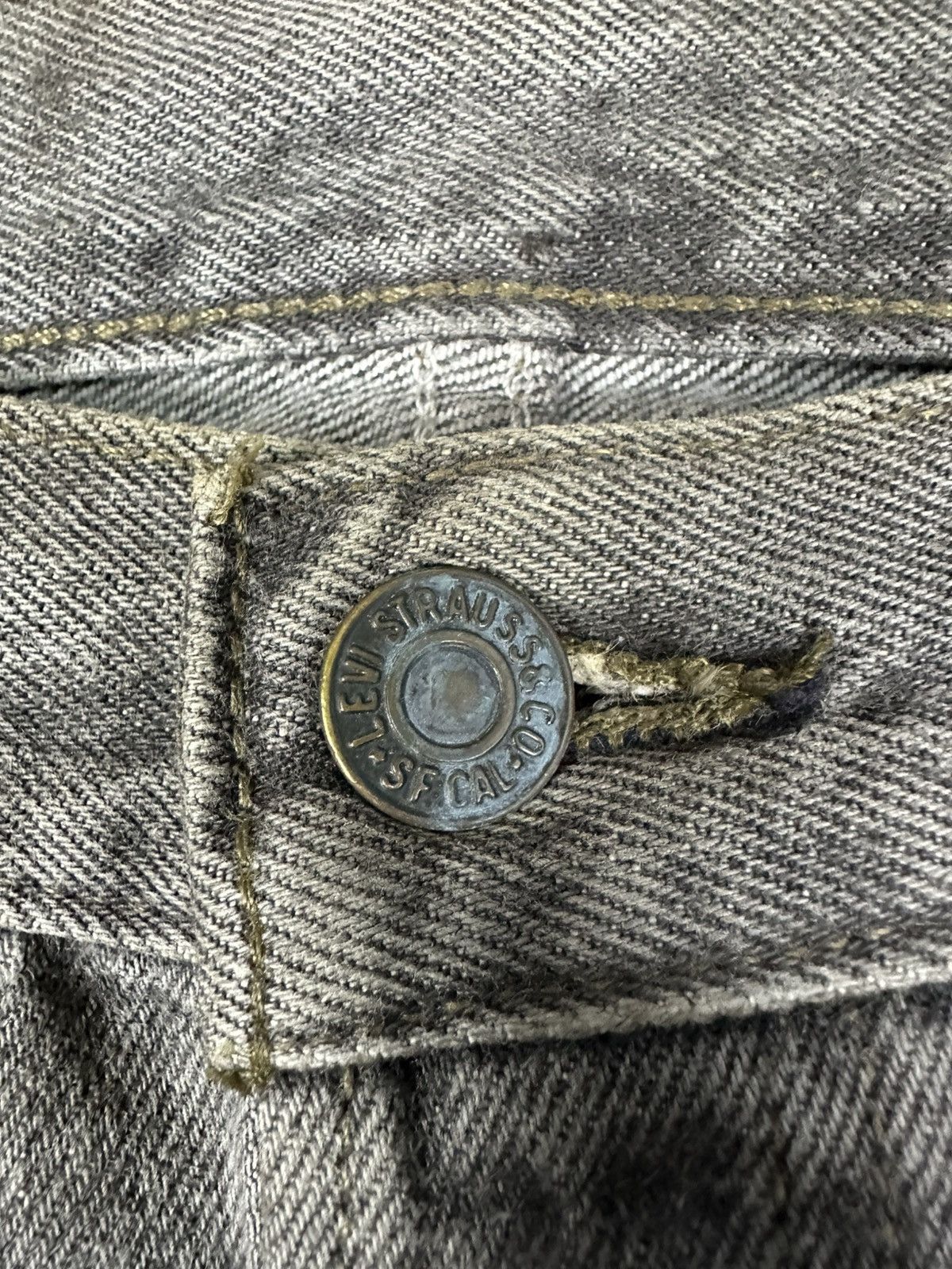 Levi's 90s Levis 501 Usa Grey Bleach Effect W30 D760 Size US 30 / EU 46 - 13 Thumbnail