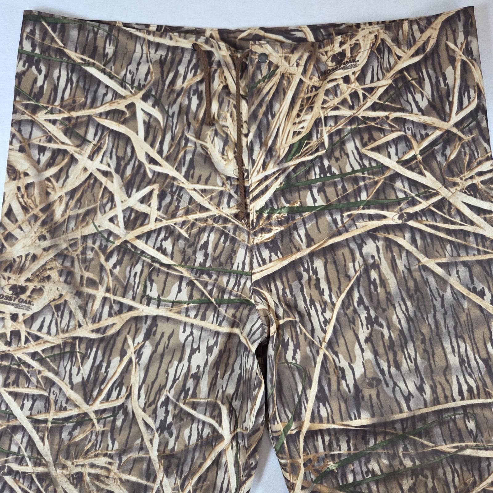 Other Hodgeman Mossy Oak Mens XL 48x34 Camo Pants Hunting Bottoms Size ONE SIZE - 2 Thumbnail