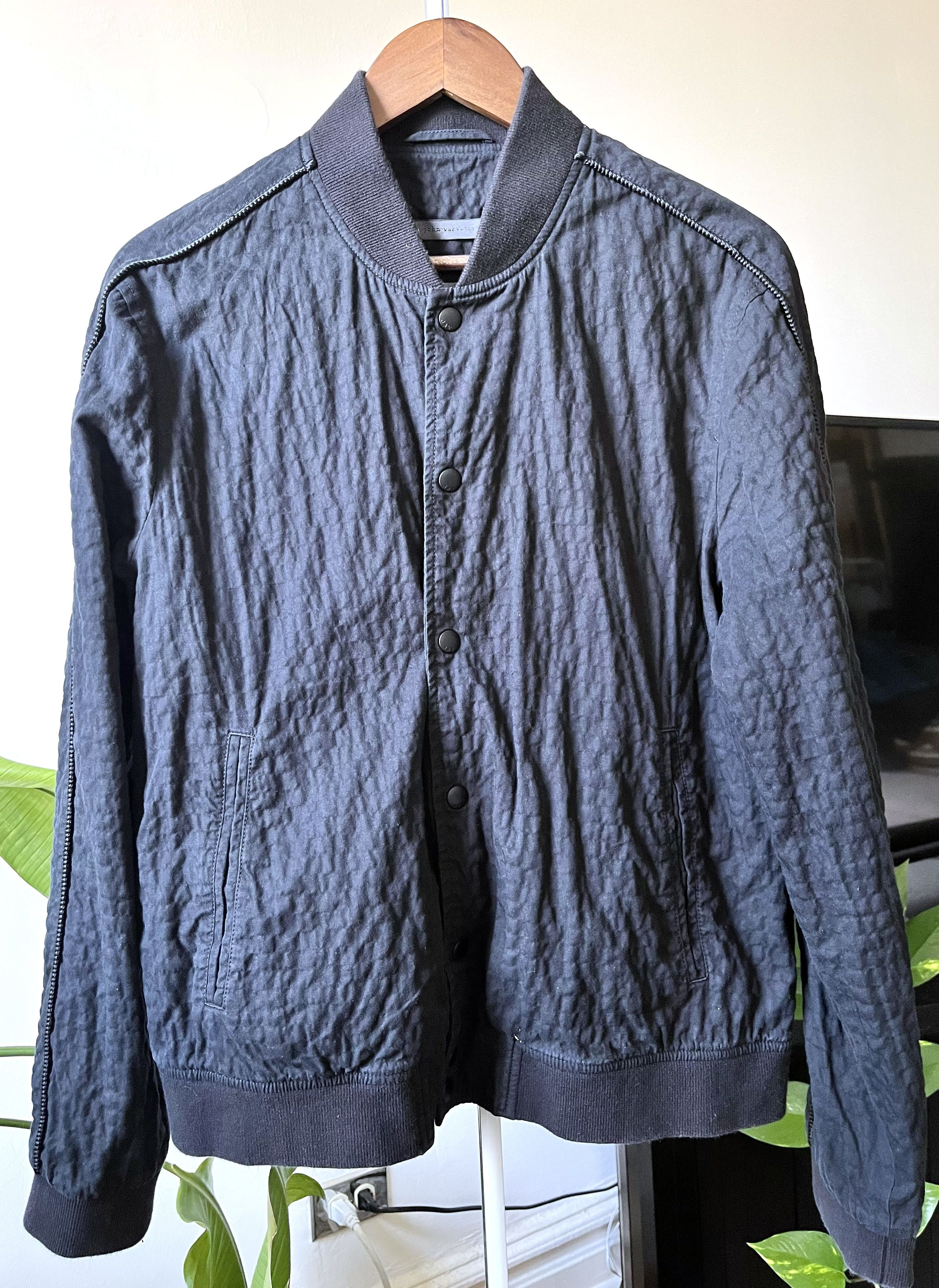 John Varvatos LIGHT BOMBER JACKET - John Varvatos Size US M / EU 48-50 / 2 - 2 Thumbnail