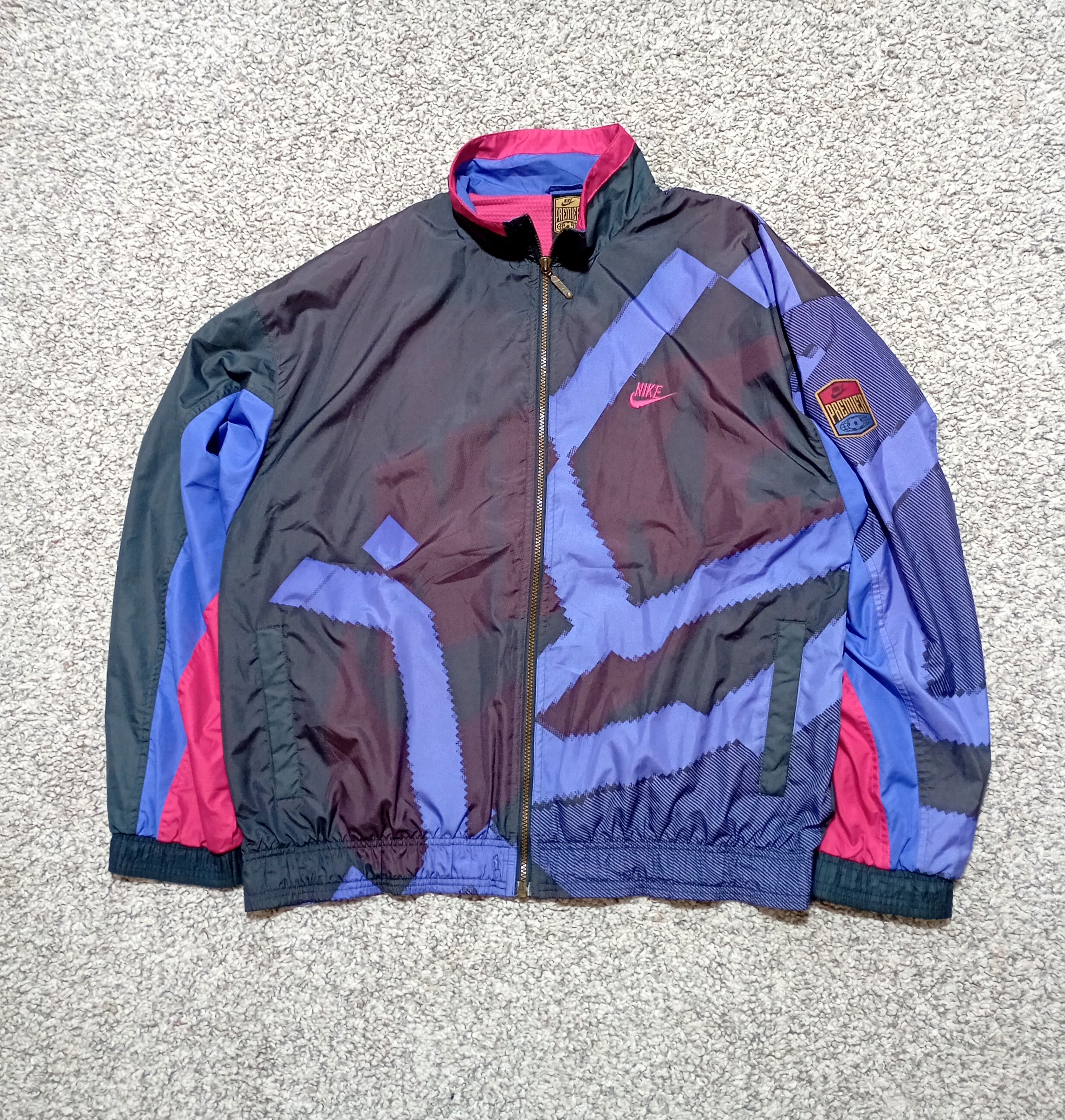 Nike Vintage 90's Nike Premier Soccer Track Jacket Size L Size US L / EU 52-54 / 3 - 2 Thumbnail